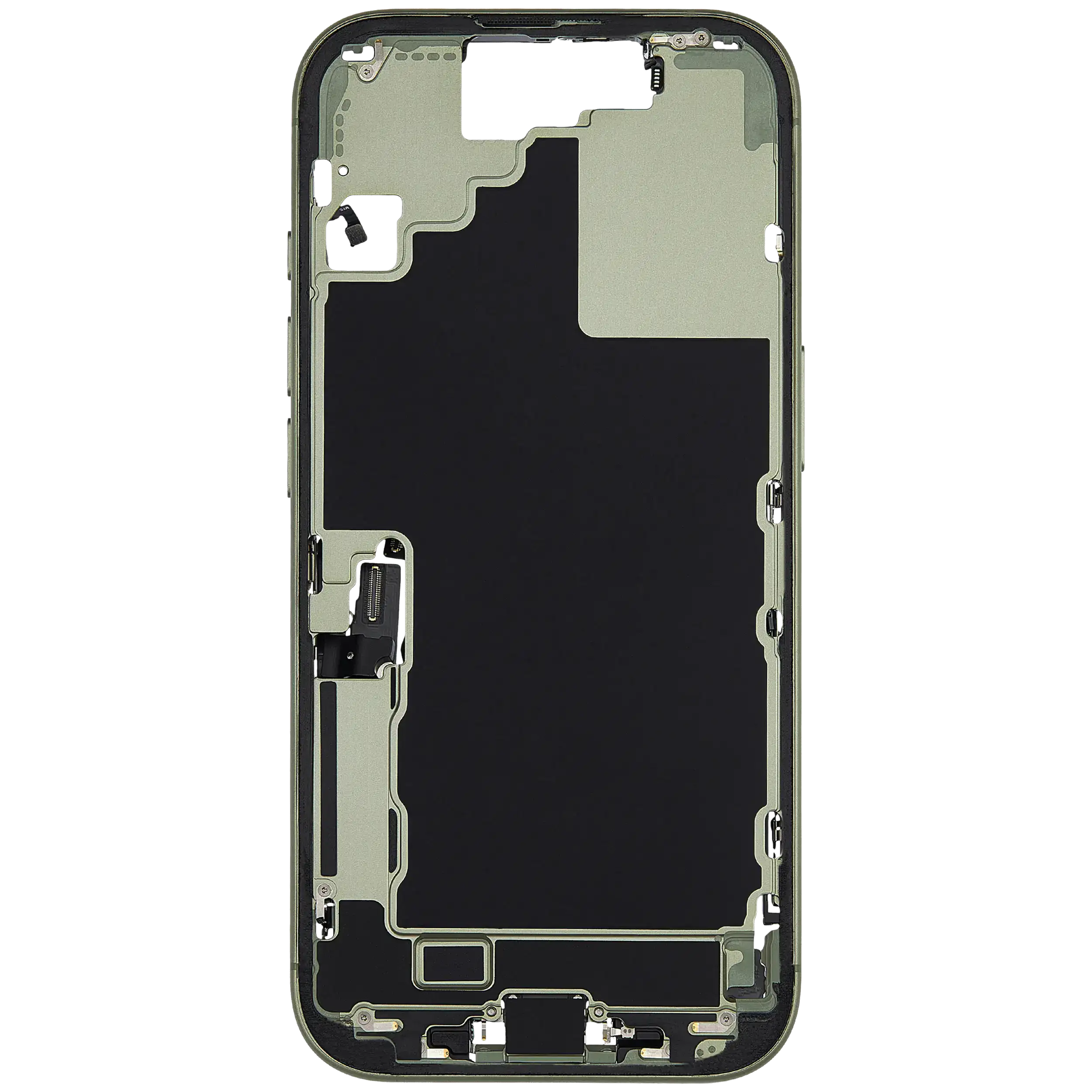 Original Apple-Ausbau A gebraucht – iPhone 17 US Version Rahmen Sage
