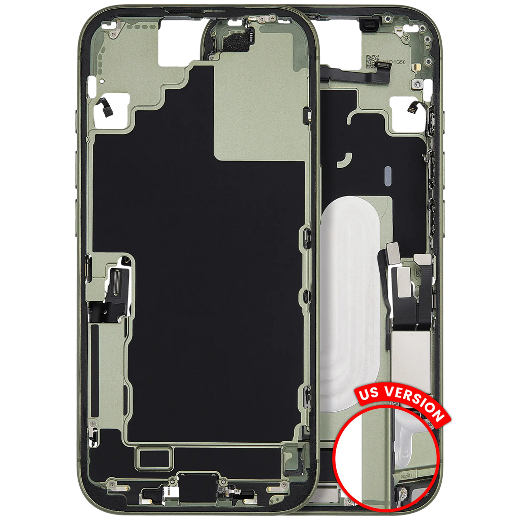Original Apple-Ausbau A gebraucht – iPhone 17 US Version Rahmen Sage