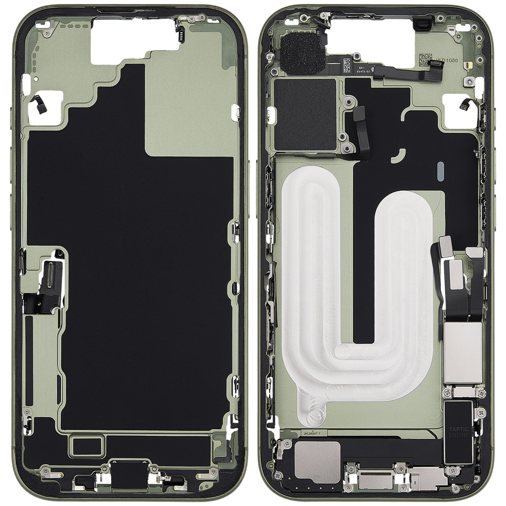 Original Apple-Ausbau A gebraucht – iPhone 17 US Version Rahmen Sage