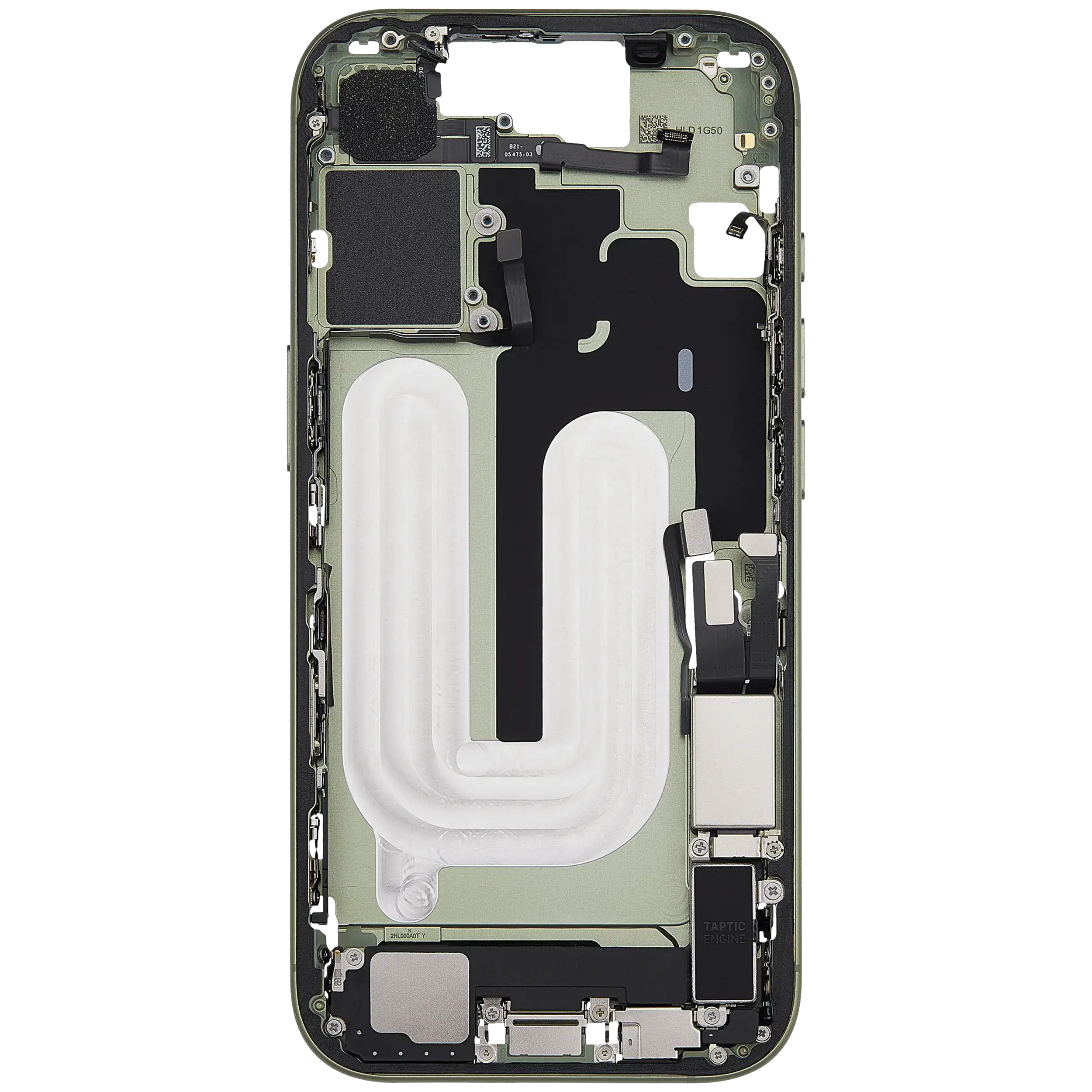 Original Apple-Ausbau A gebraucht – iPhone 17 US Version Rahmen Sage