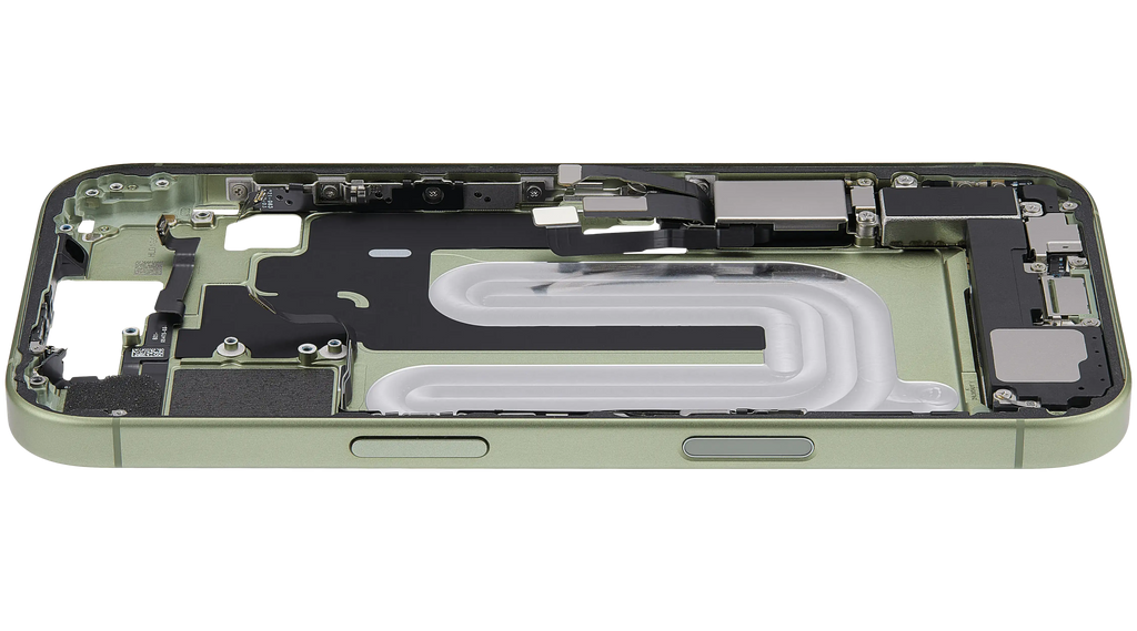Original Apple-Ausbau A gebraucht – iPhone 17 US Version Rahmen Sage