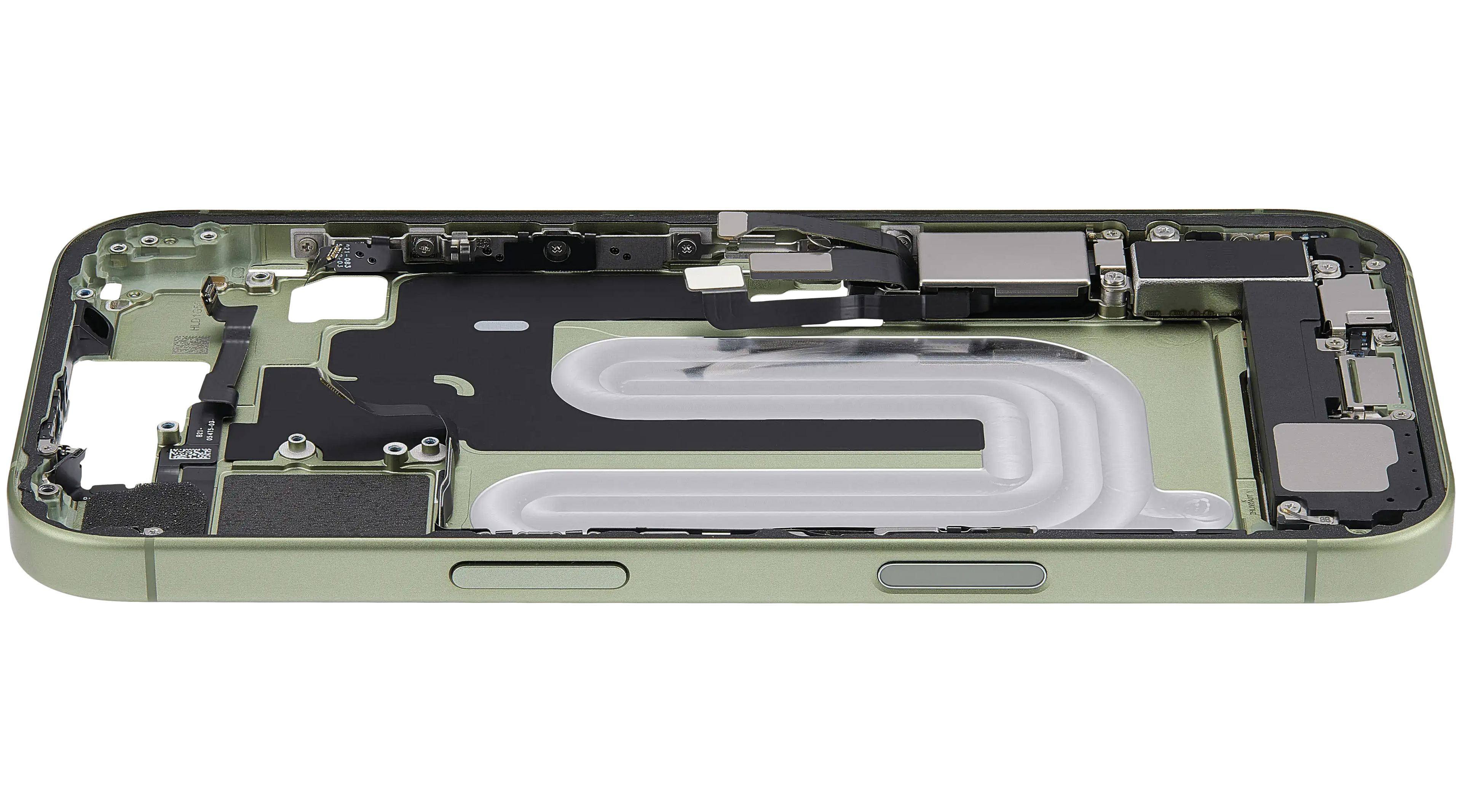 Original Apple-Ausbau A gebraucht – iPhone 17 US Version Rahmen Sage
