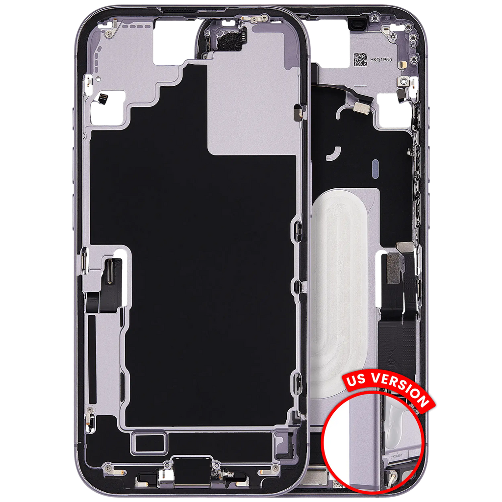 Original Apple-Ausbau A gebraucht – iPhone 17 US Version Rahmen Lavender