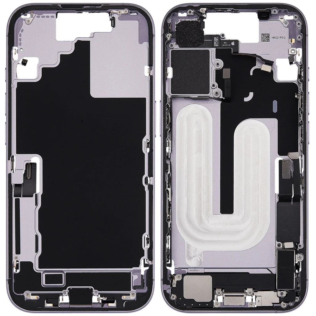 Original Apple-Ausbau A gebraucht – iPhone 17 US Version Rahmen Lavender