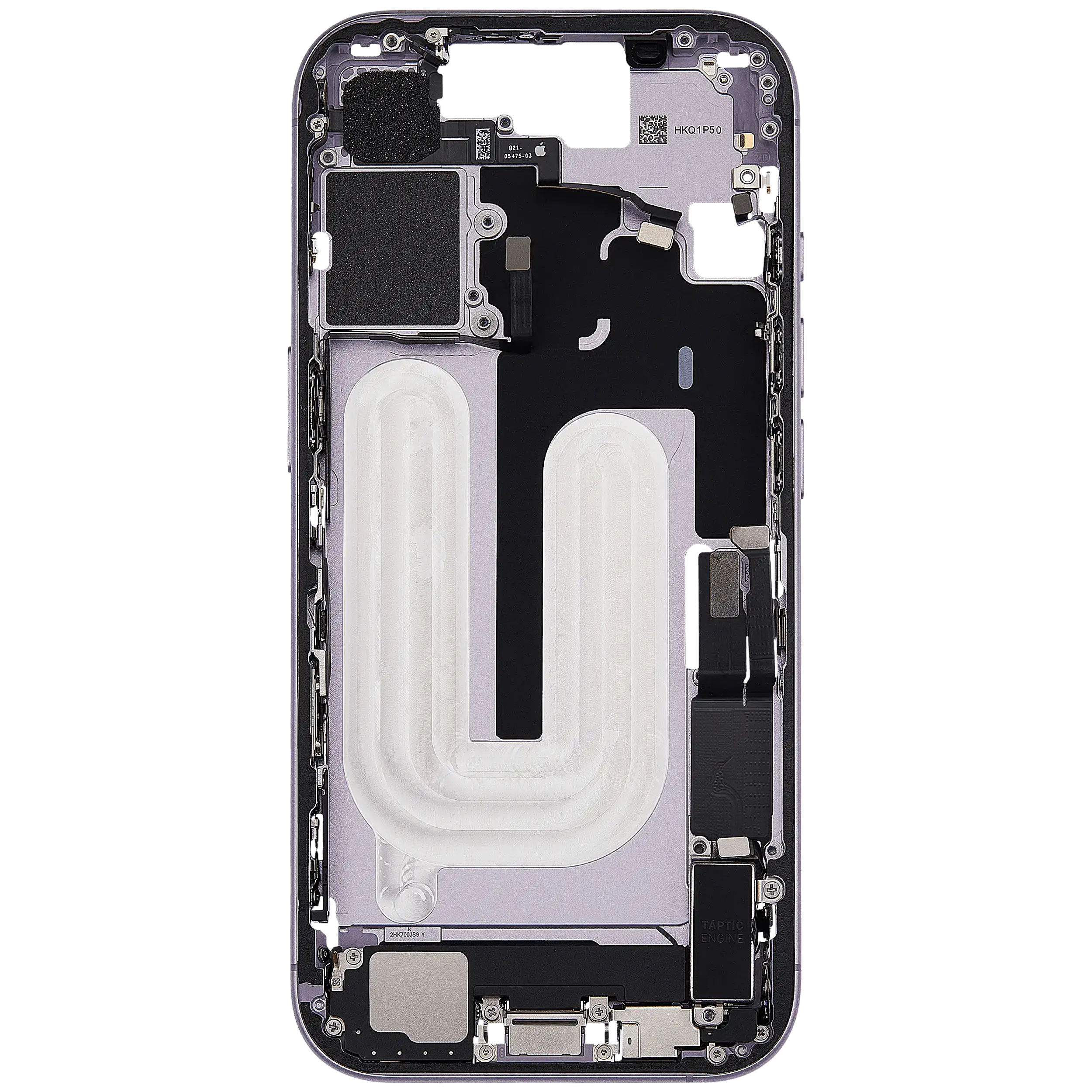 Original Apple-Ausbau A gebraucht – iPhone 17 US Version Rahmen Lavender