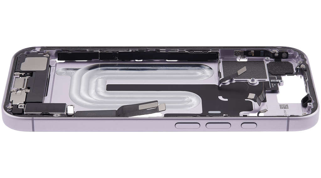 Original Apple-Ausbau A gebraucht – iPhone 17 US Version Rahmen Lavender
