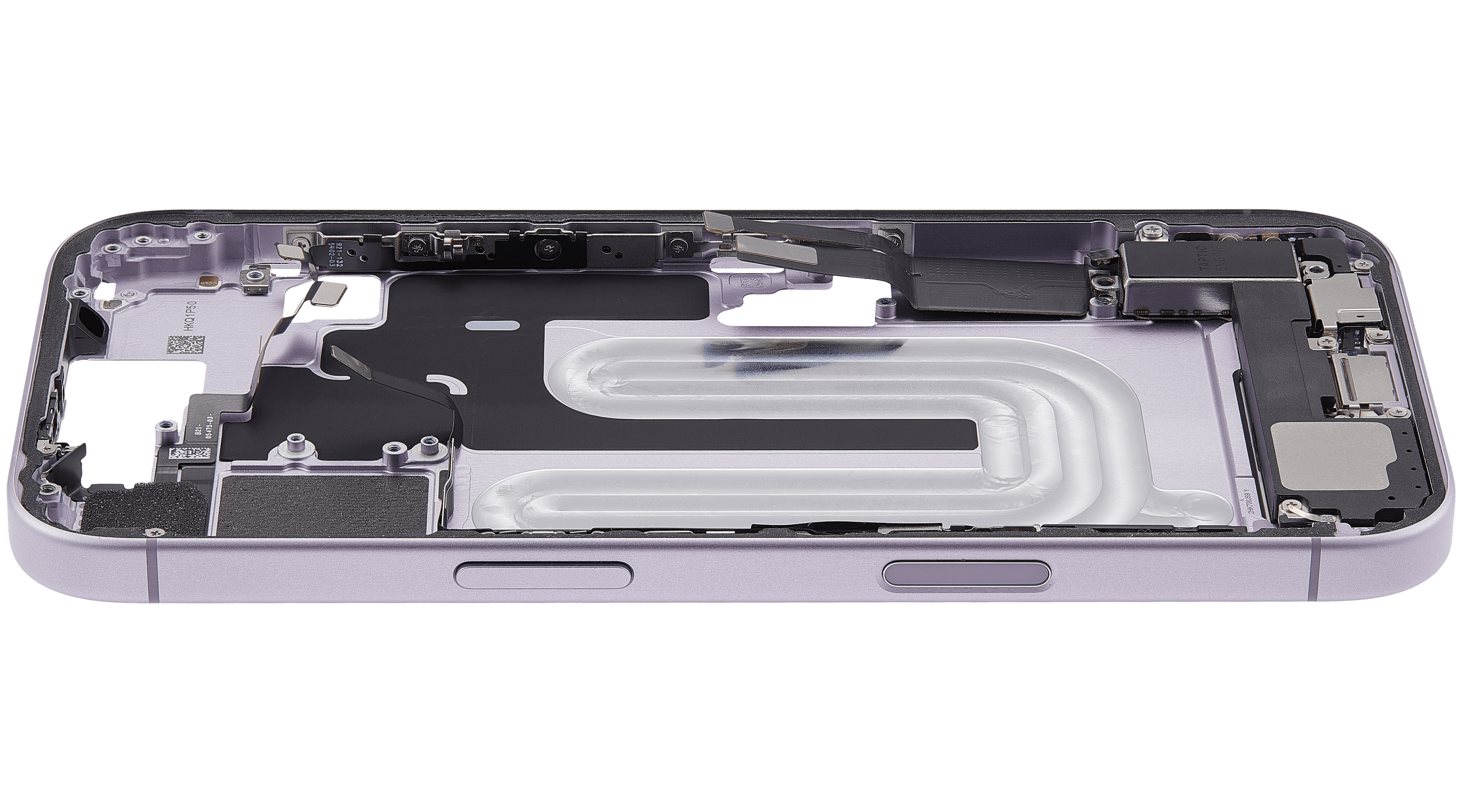 Original Apple-Ausbau A gebraucht – iPhone 17 US Version Rahmen Lavender