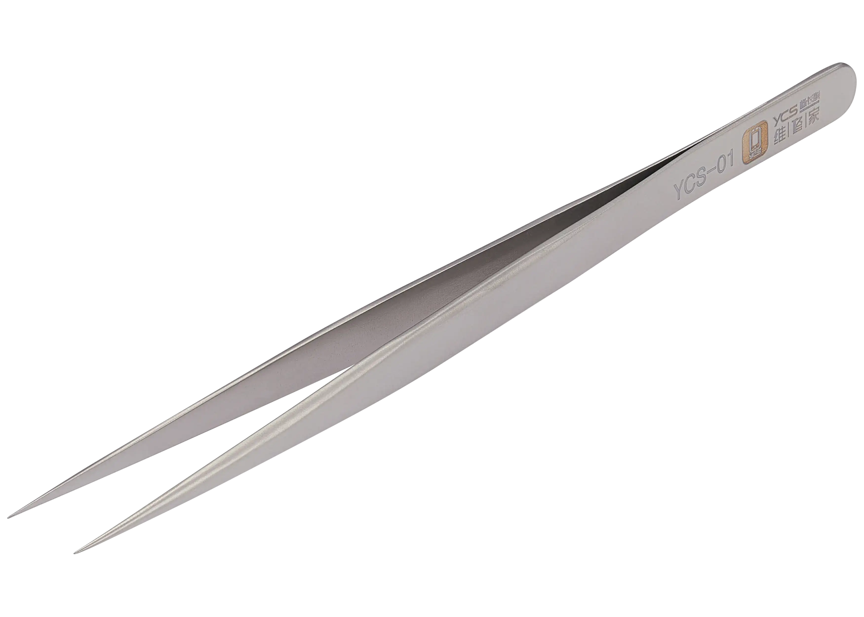 YCS Nichtmagnetisches Pinzetten-Set (YCS-01, AK-00, 90-Grad)