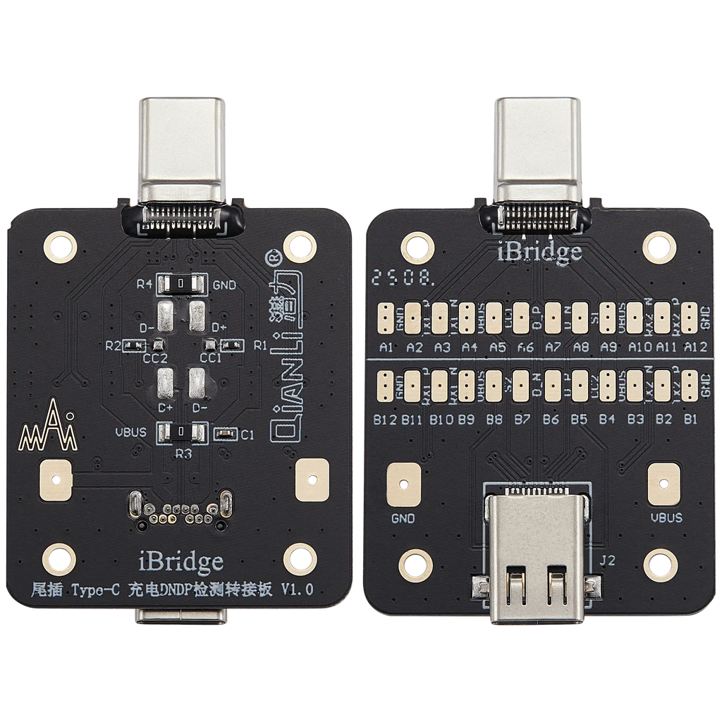 iBridge Ladebuchse Type-C Lightning DNDP Detektionsplatine Qianli