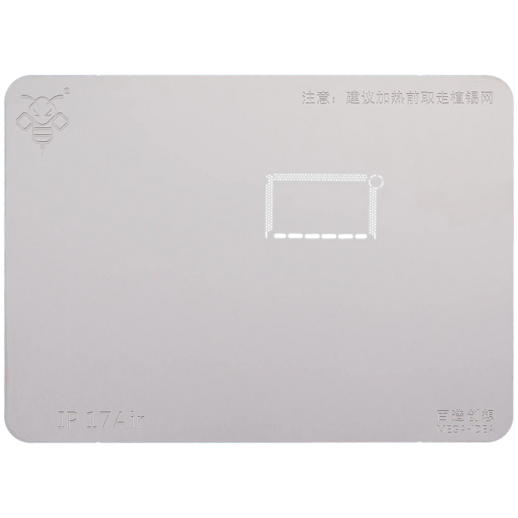 Mega-Idea Universal-Midframe-Reballing-Plattform iPhone 17 Serie Qianli
