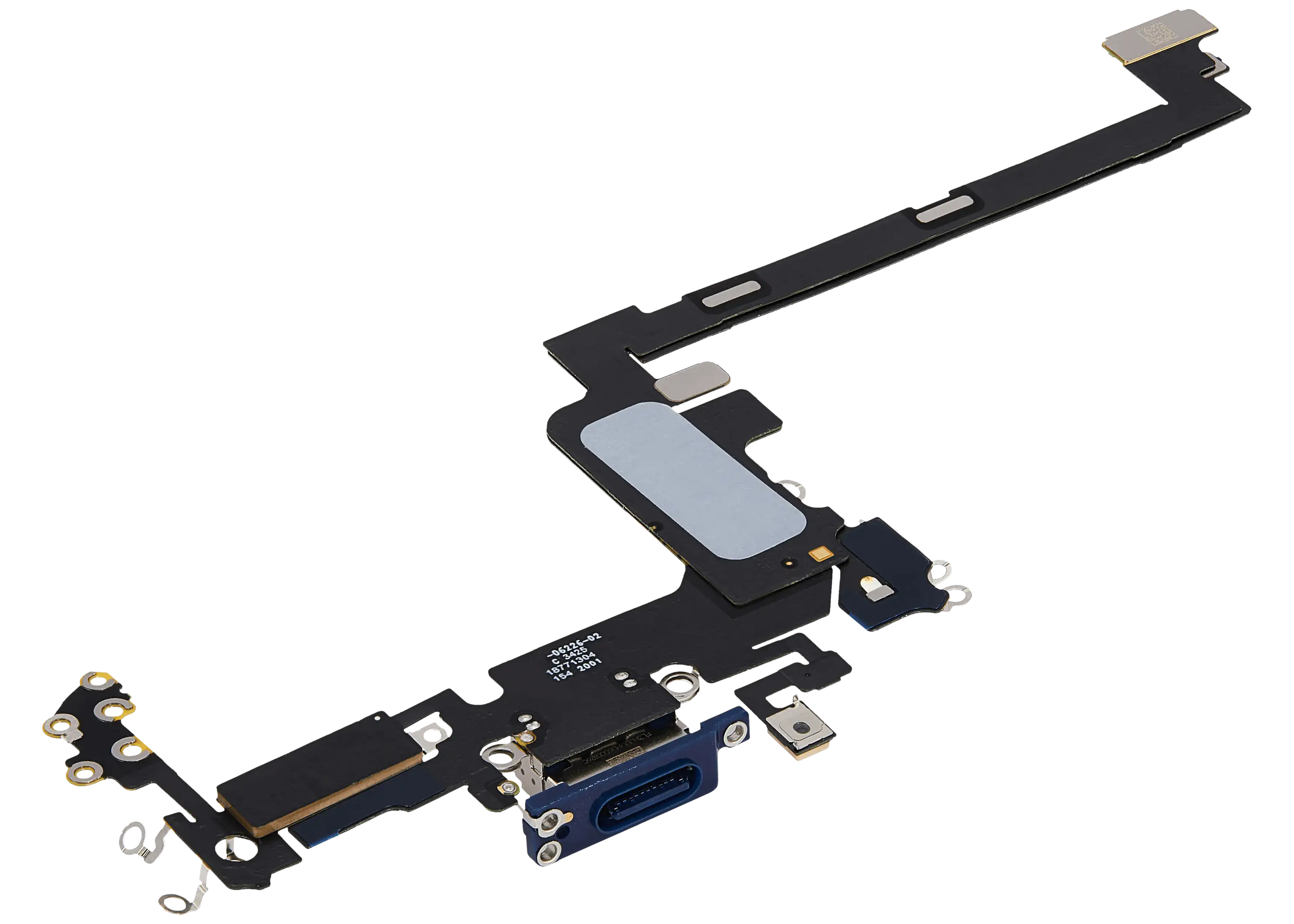 Charging Port Flex Cable for iPhone 17 Pro (Premium) (International Version) (Deep Blue)
