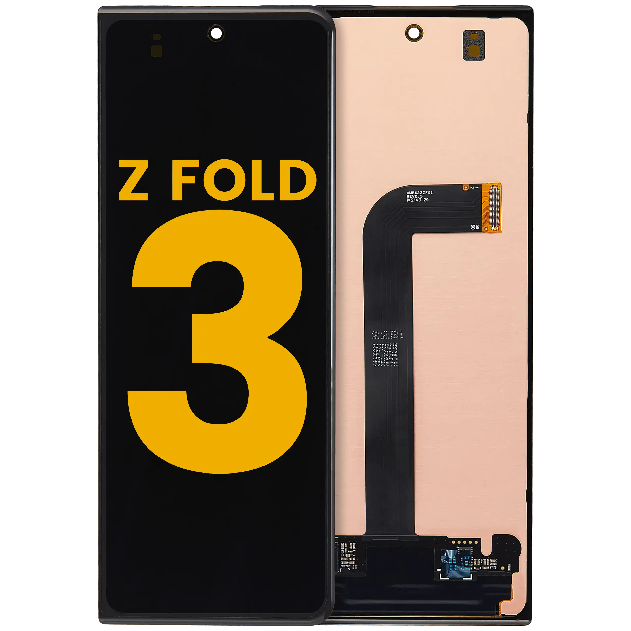 Äußere OLED-Display für Samsung Galaxy Z Fold 3 5G (Refurbished) (Alle Farben)