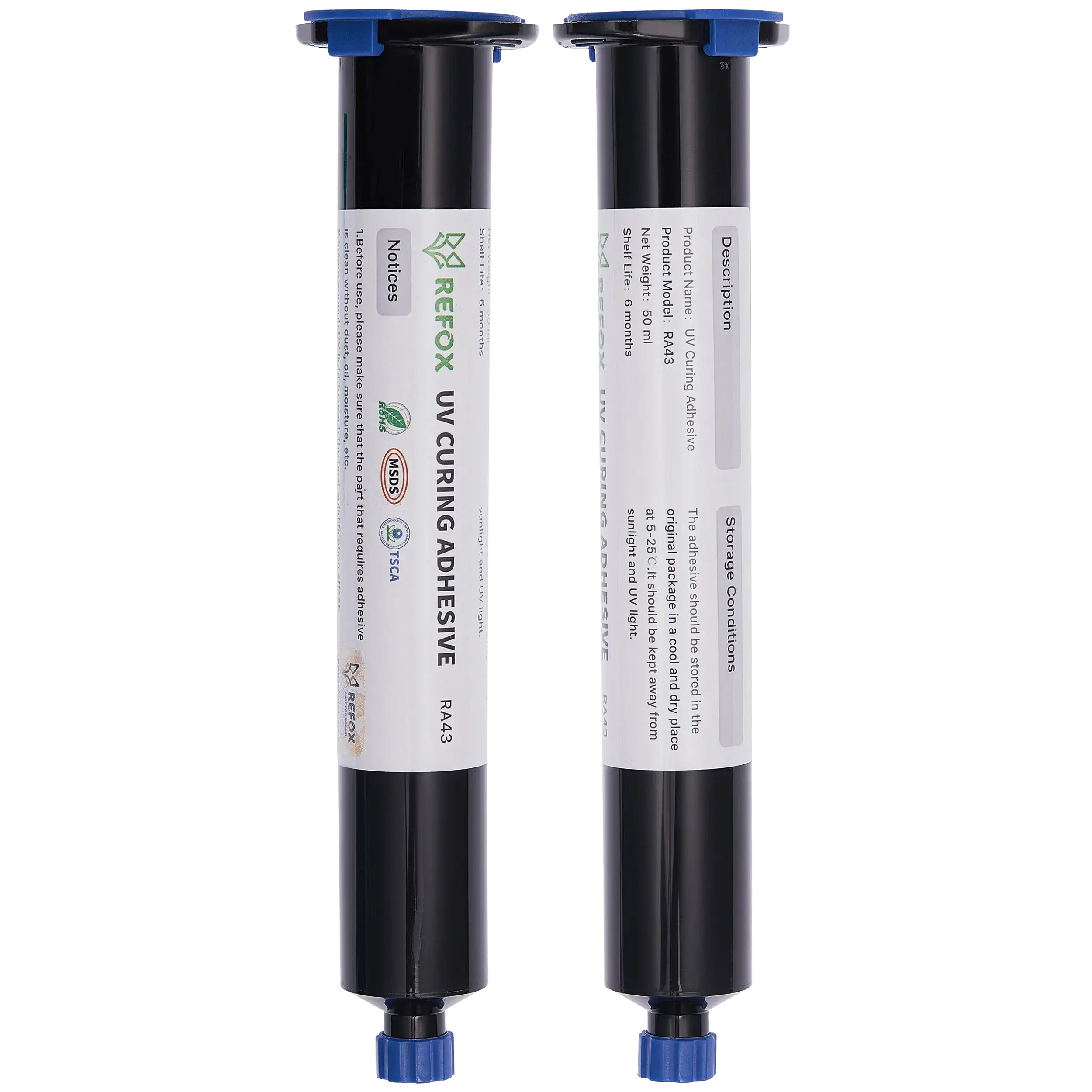 UV-härtender Klebstoff AD-100 (Refox)
