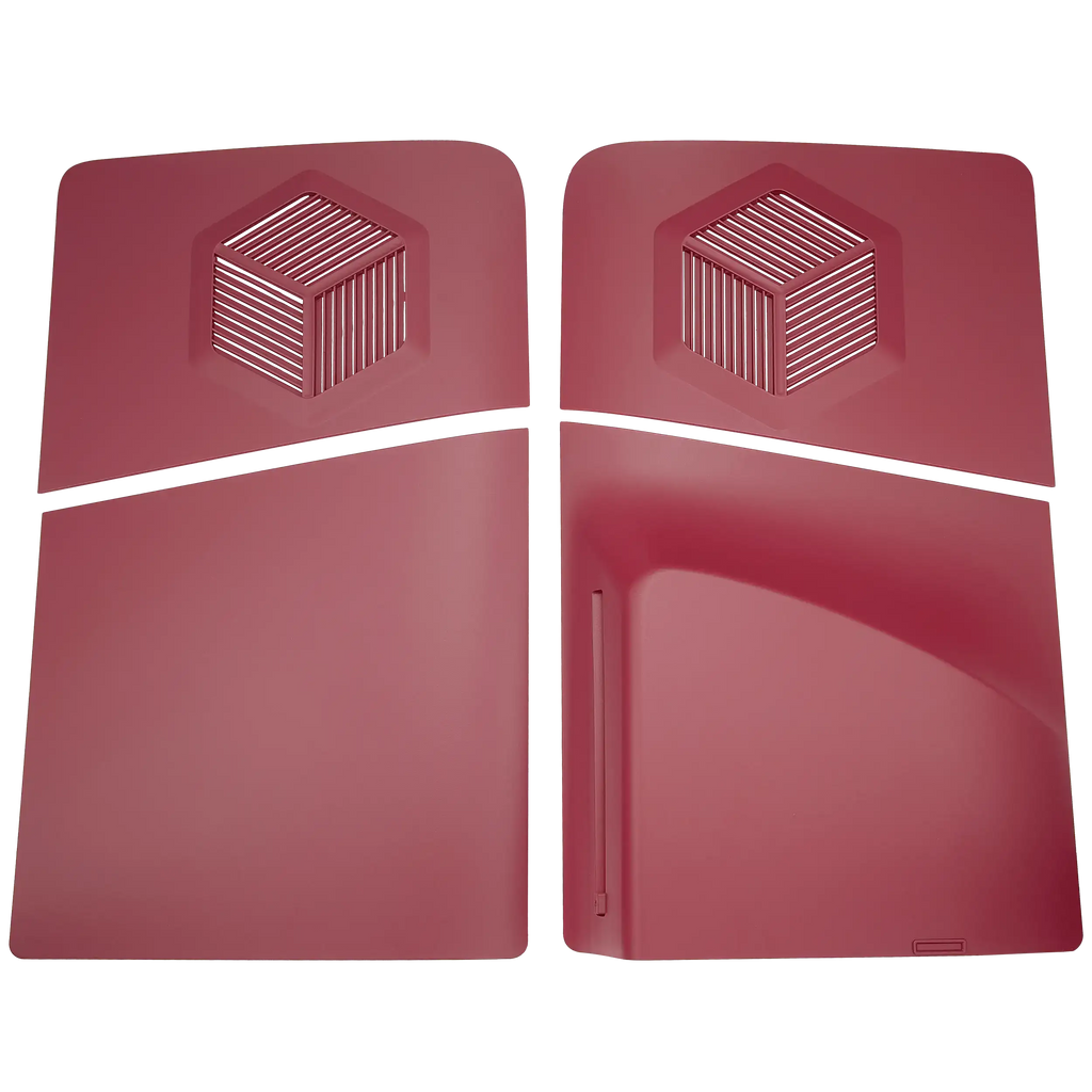 Gehäuse Sony PS5 Pro Rose Rot Disk Edition