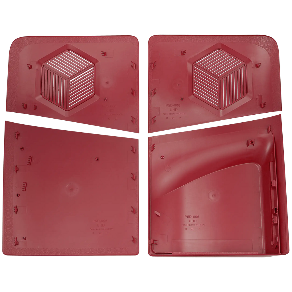 Gehäuse Sony PS5 Pro Rose Rot Disk Edition