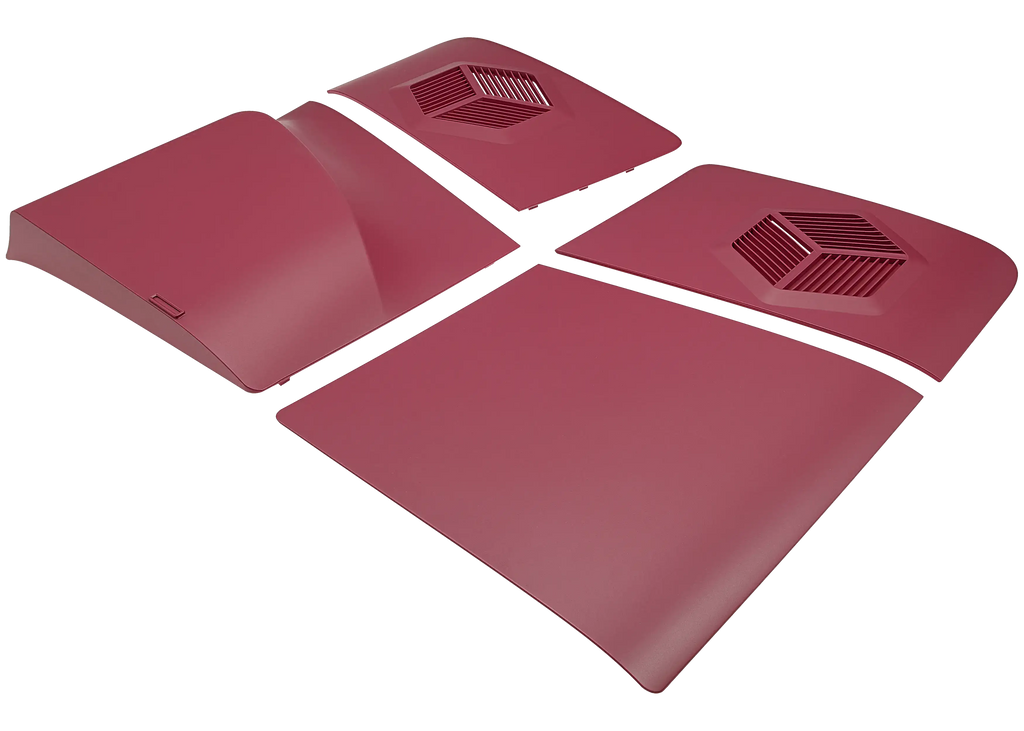 Gehäuse Sony PS5 Pro Rose Rot Disk Edition