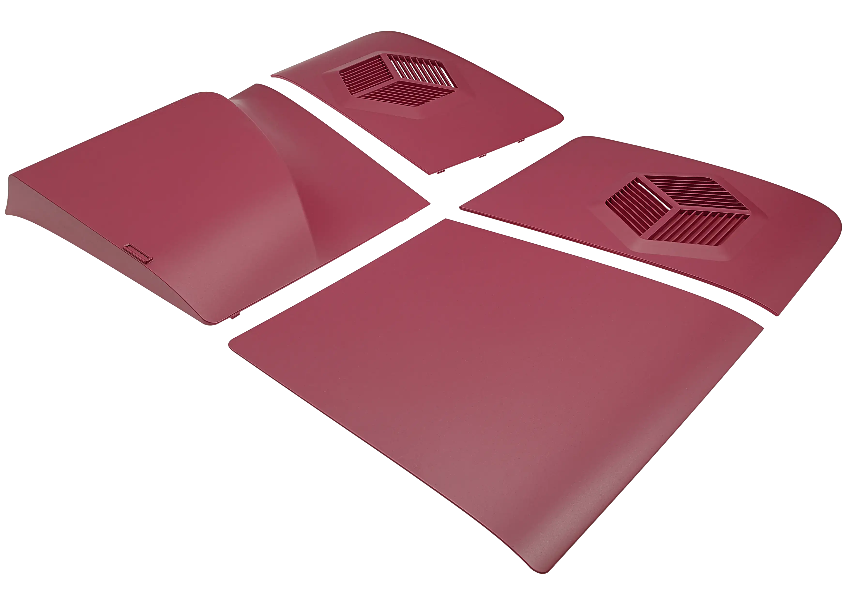 Gehäuse Sony PS5 Pro Rose Rot Disk Edition