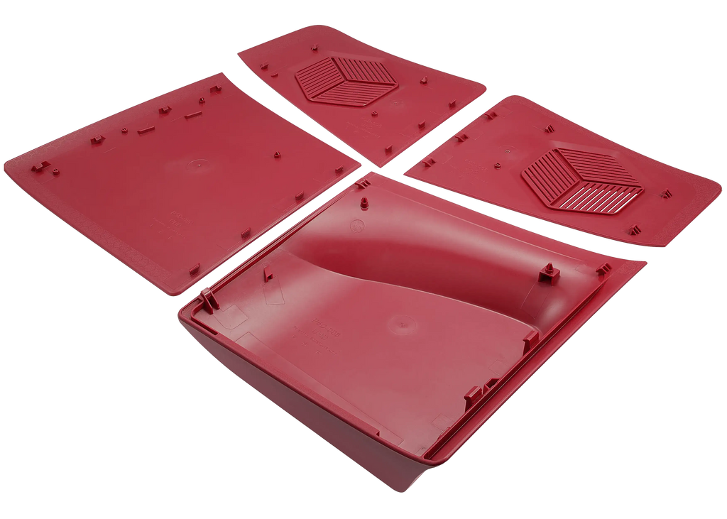Gehäuse Sony PS5 Pro Rose Rot Disk Edition