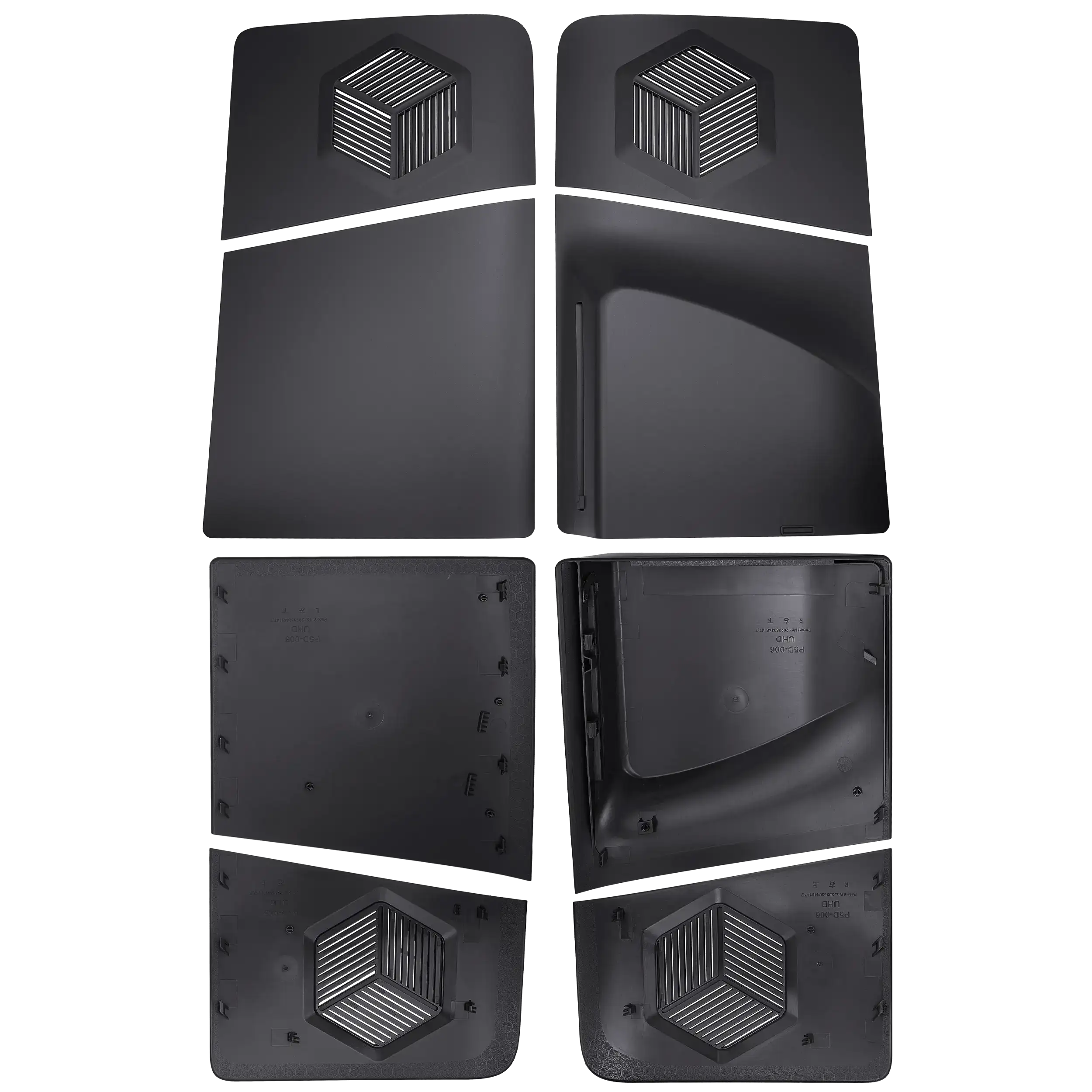 Gehäuseschale für PlayStation 5 Pro Disk Edition Schwarz