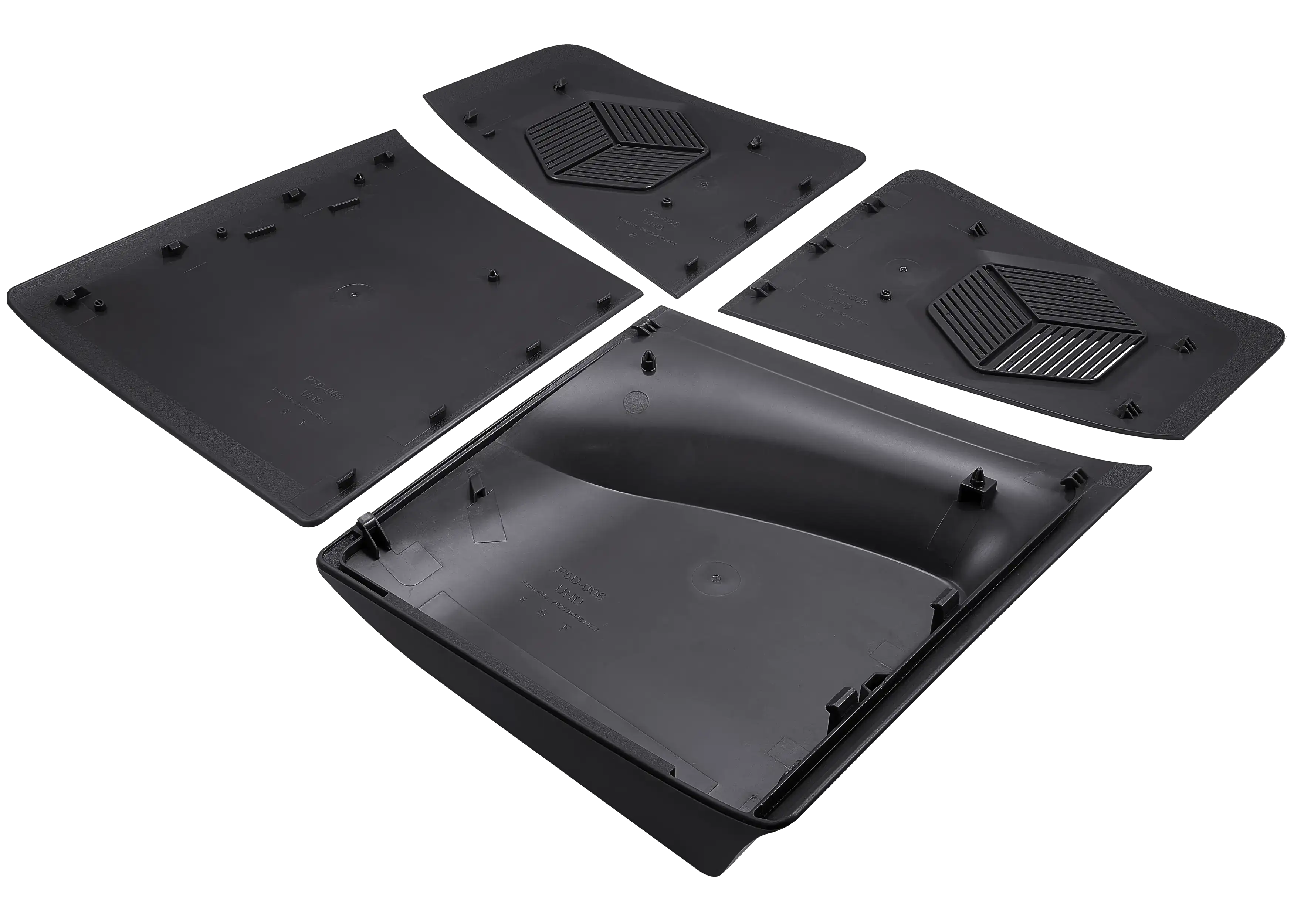 Gehäuseschale für PlayStation 5 Pro Disk Edition Schwarz