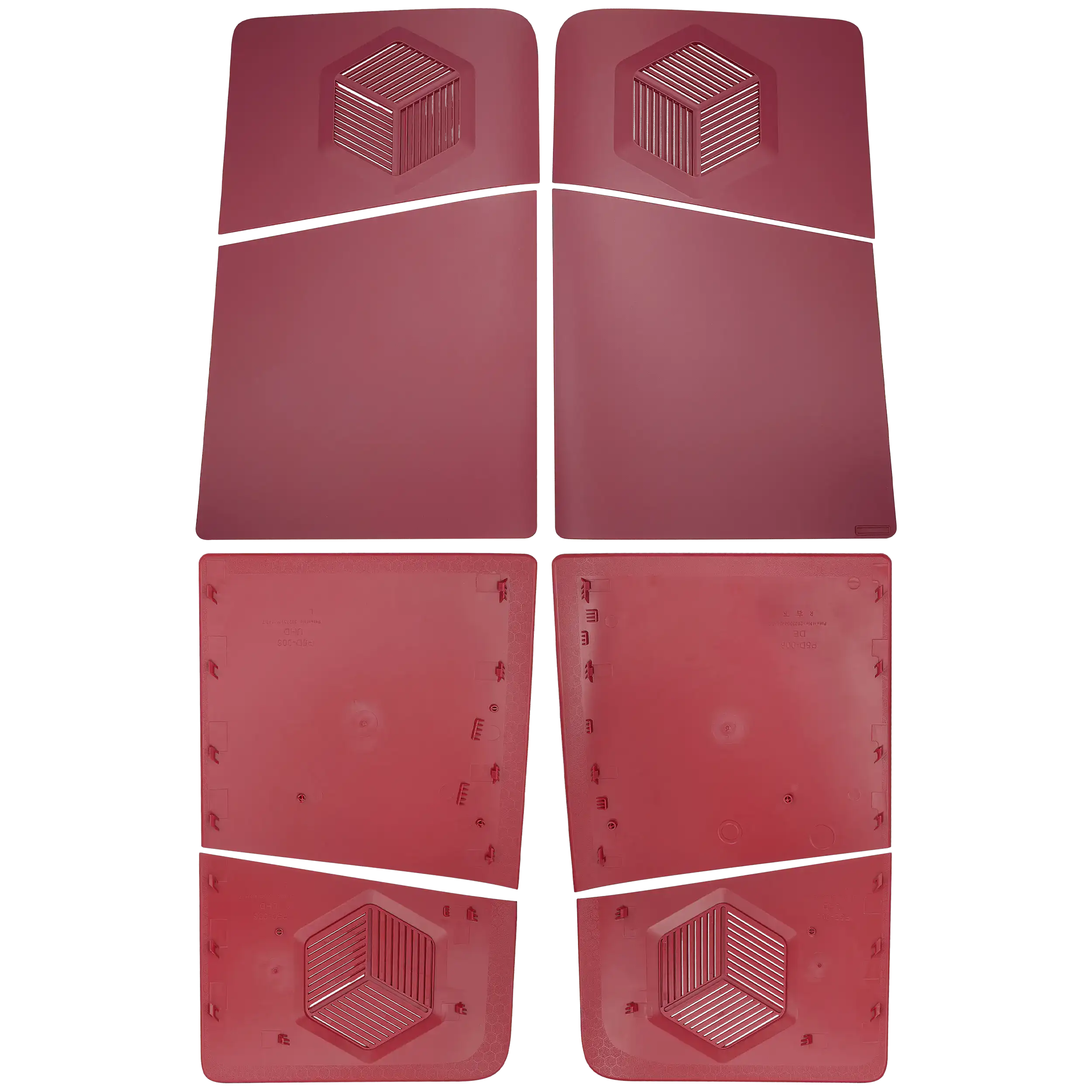 Gehäuseschale für PlayStation 5 Pro (D-006) (Digital Edition) (Rose Rot)