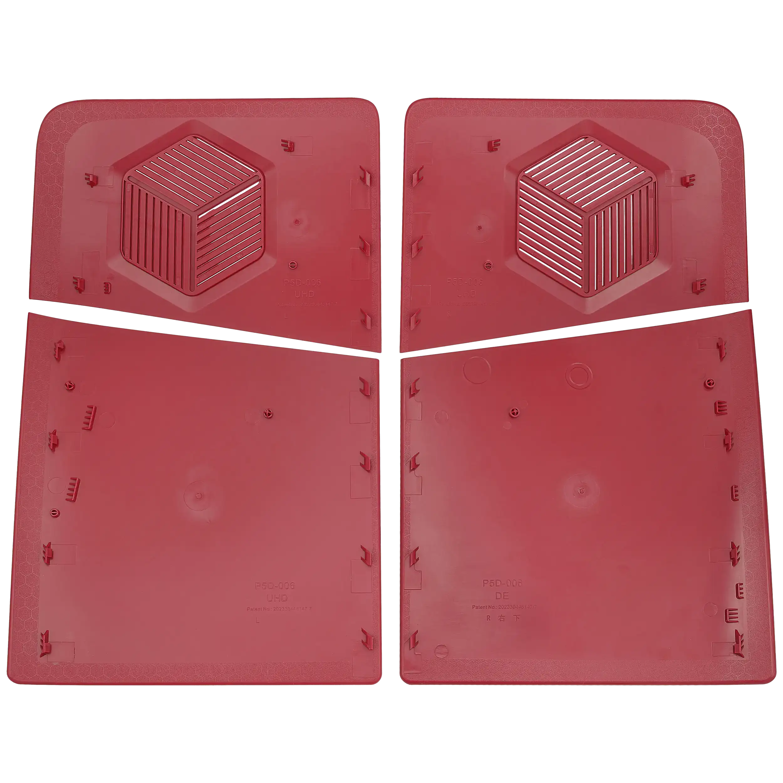 Gehäuseschale für PlayStation 5 Pro (D-006) (Digital Edition) (Rose Rot)