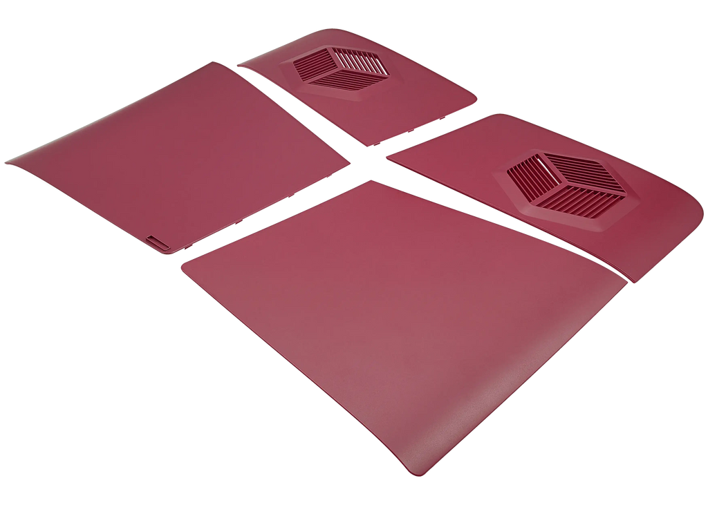 Gehäuseschale für PlayStation 5 Pro (D-006) (Digital Edition) (Rose Rot)
