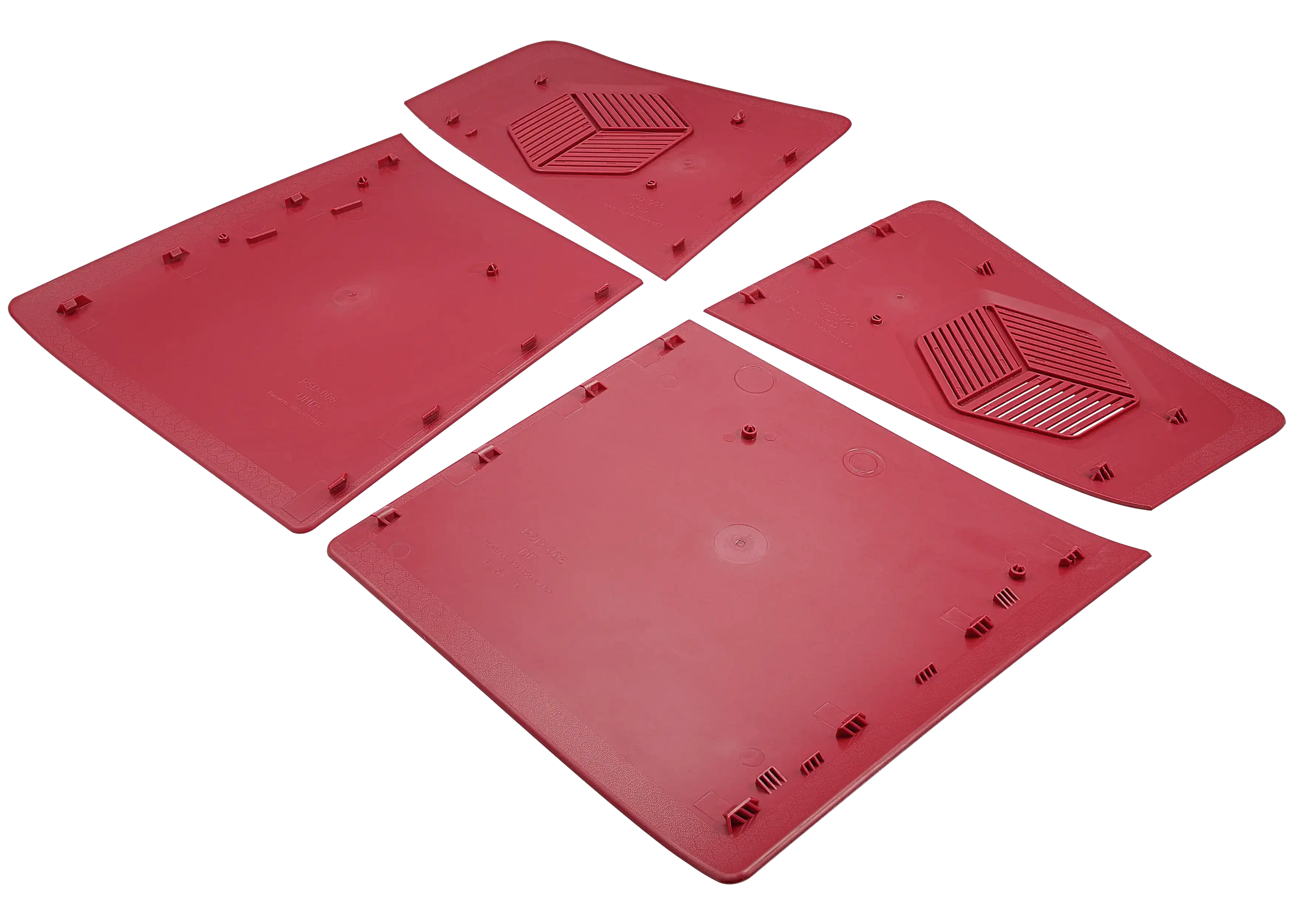 Gehäuseschale für PlayStation 5 Pro (D-006) (Digital Edition) (Rose Rot)