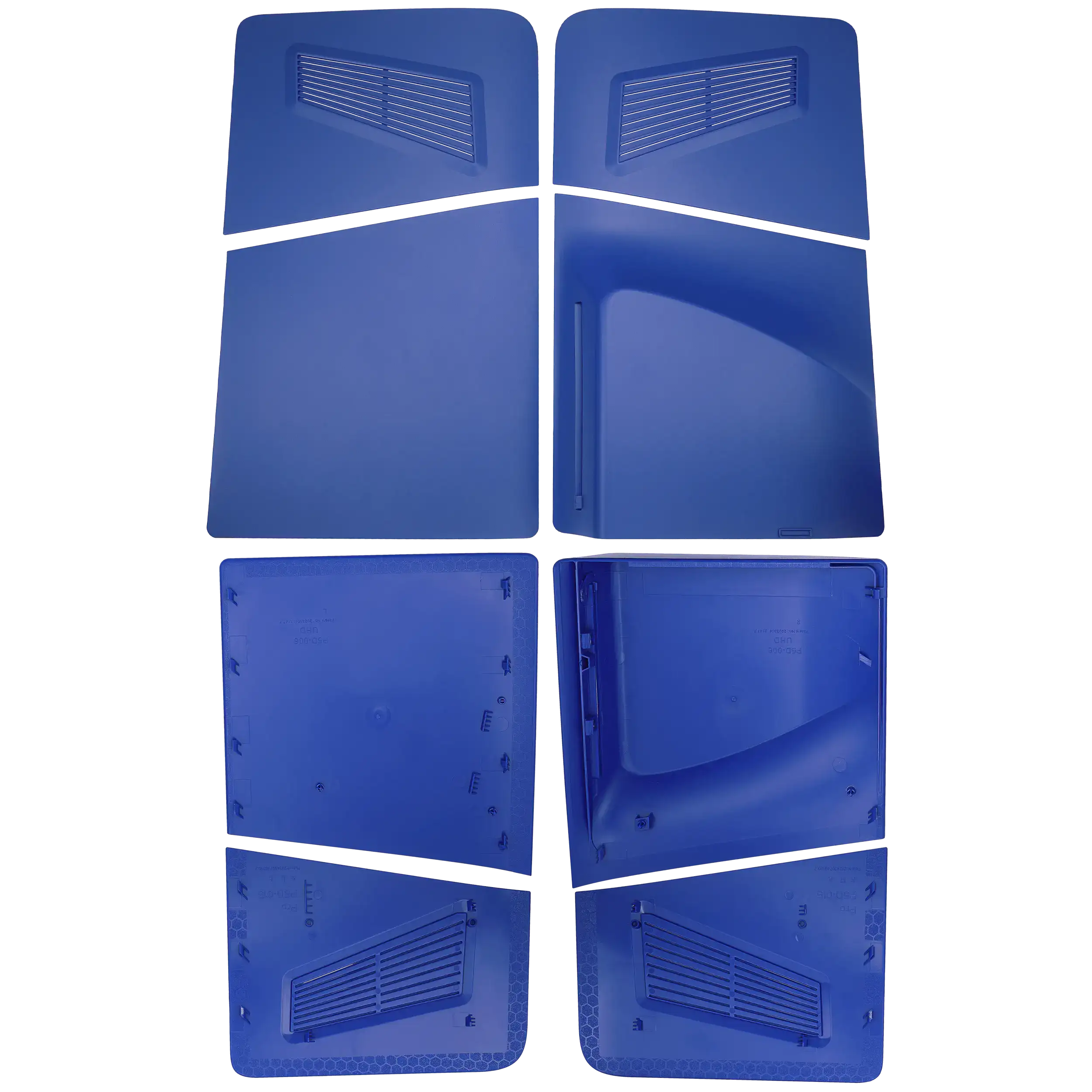 Faceplate for PlayStation 5 Pro (D-015) (Ultra High Definition) (Disc Edition) (Blue)