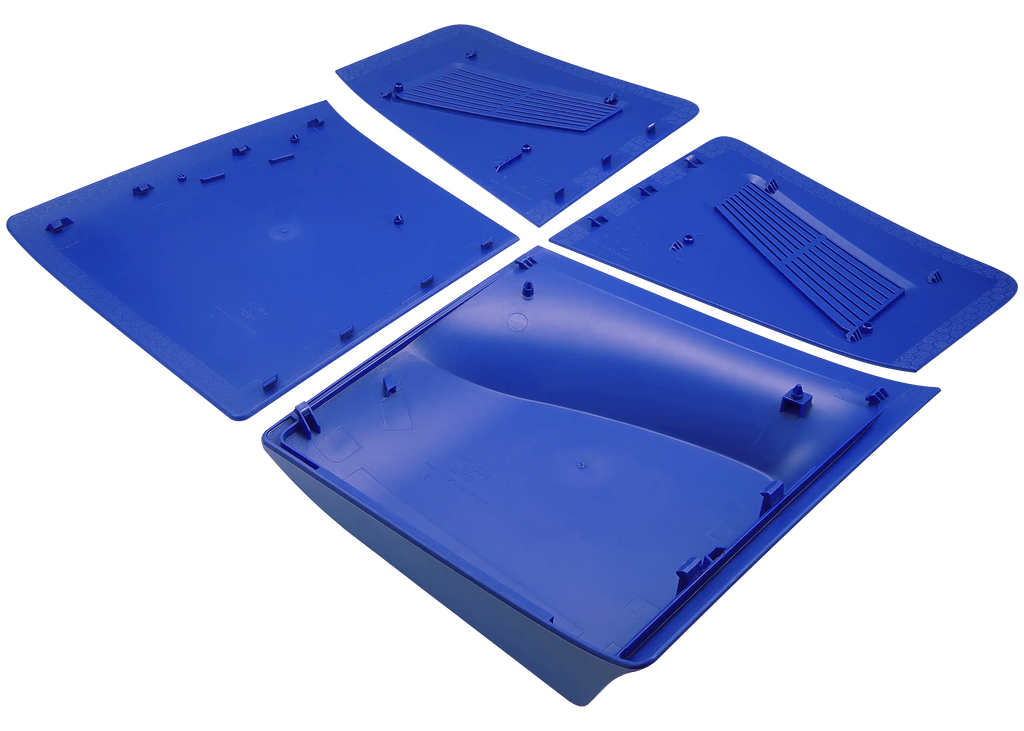 Faceplate for PlayStation 5 Pro (D-015) (Ultra High Definition) (Disc Edition) (Blue)