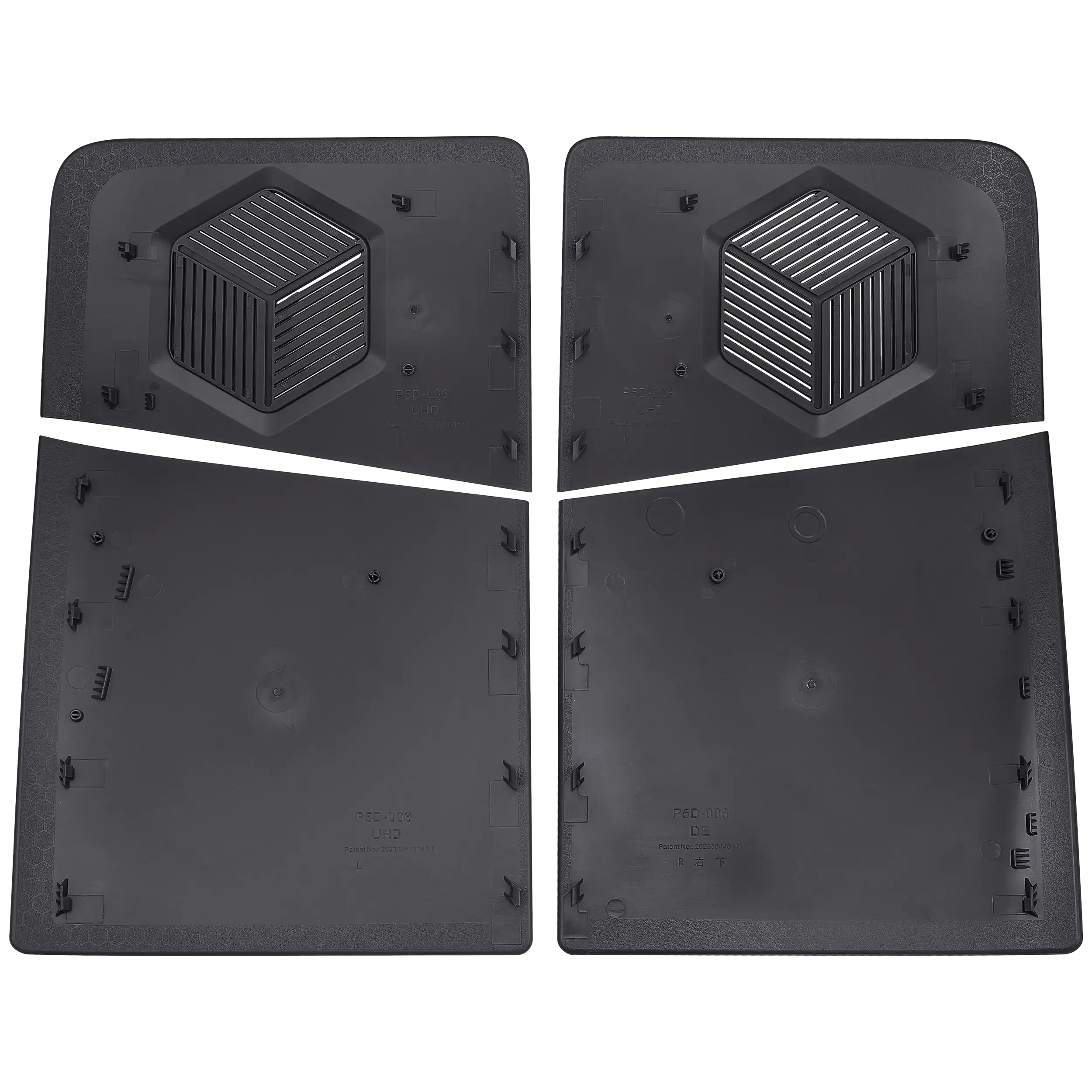 Konsolenverkleidung für PlayStation 5 Pro (D-006) (Digital Edition) (Schwarz)