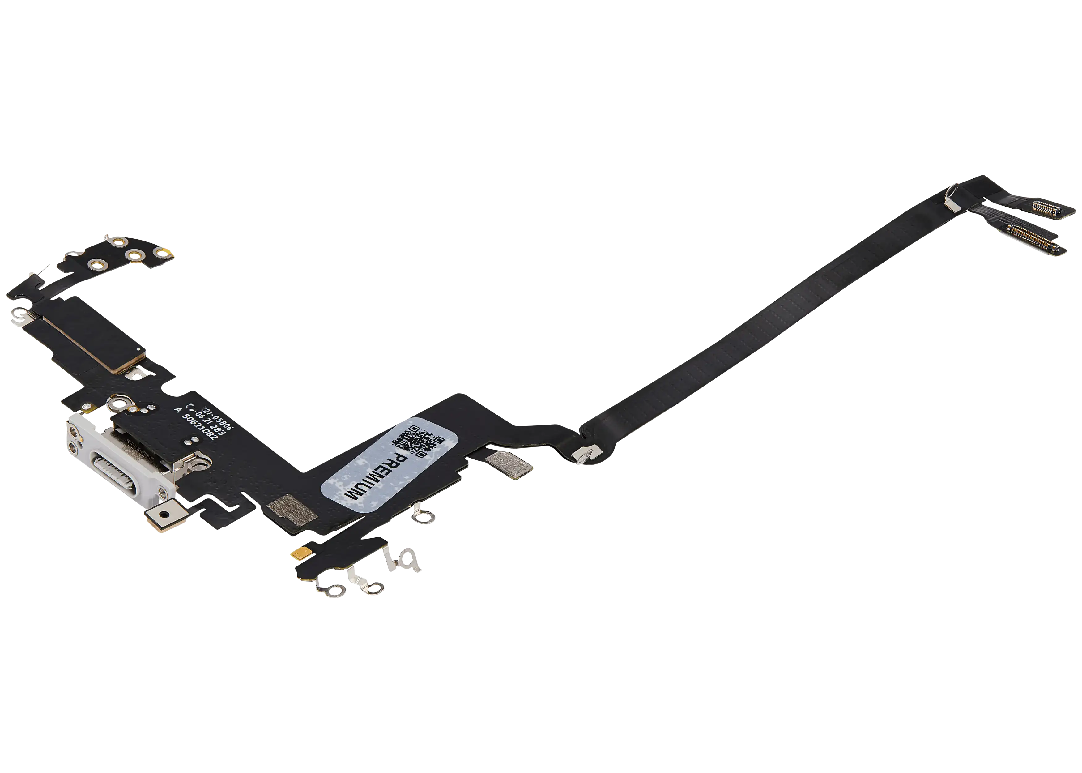 Charging Port Flex Cable for iPhone 17 Pro Max (Premium) (International Version) (Silver)
