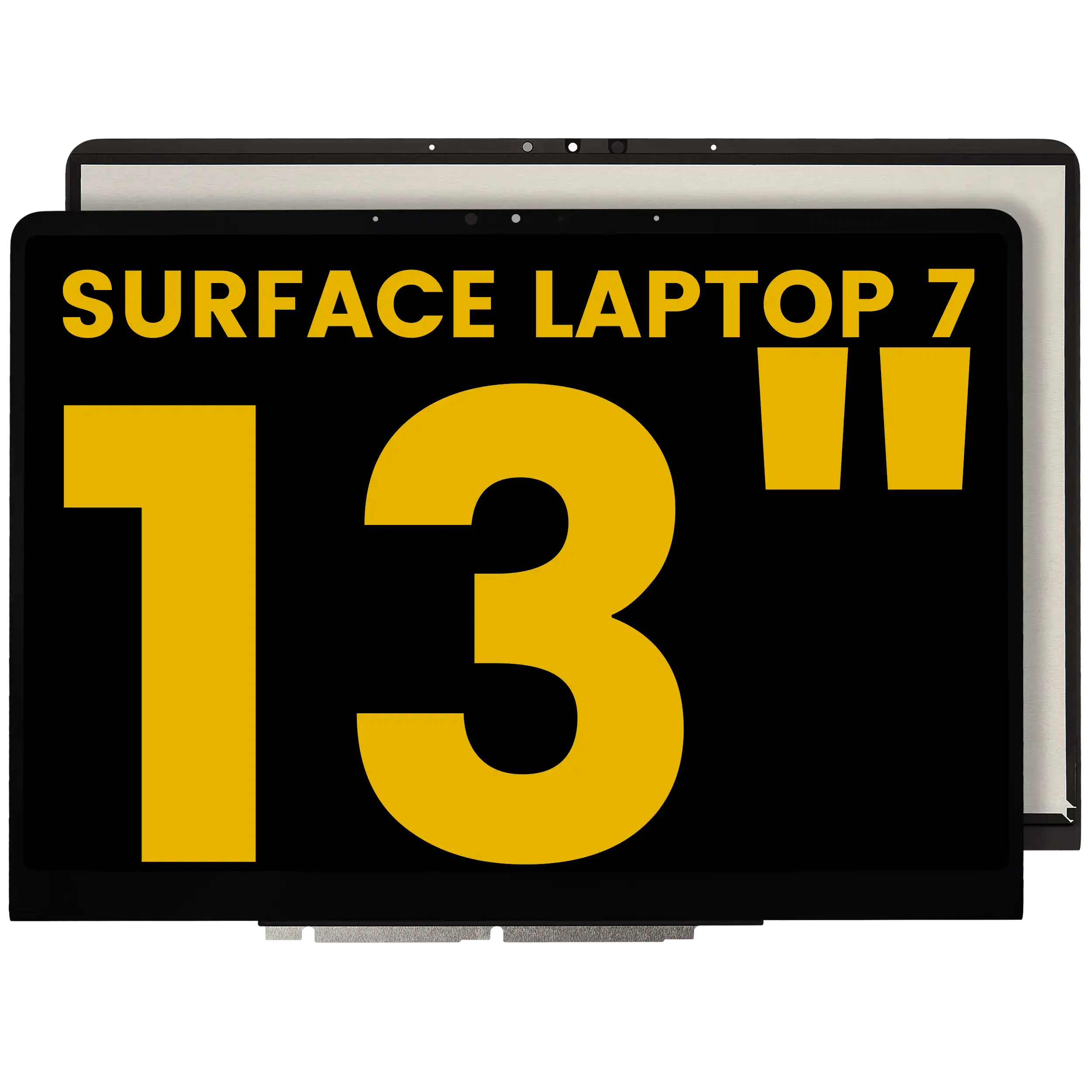 LCD-Display mit Digitizer für Microsoft Surface Laptop 7 13" (Refurb.) (Schwarz)