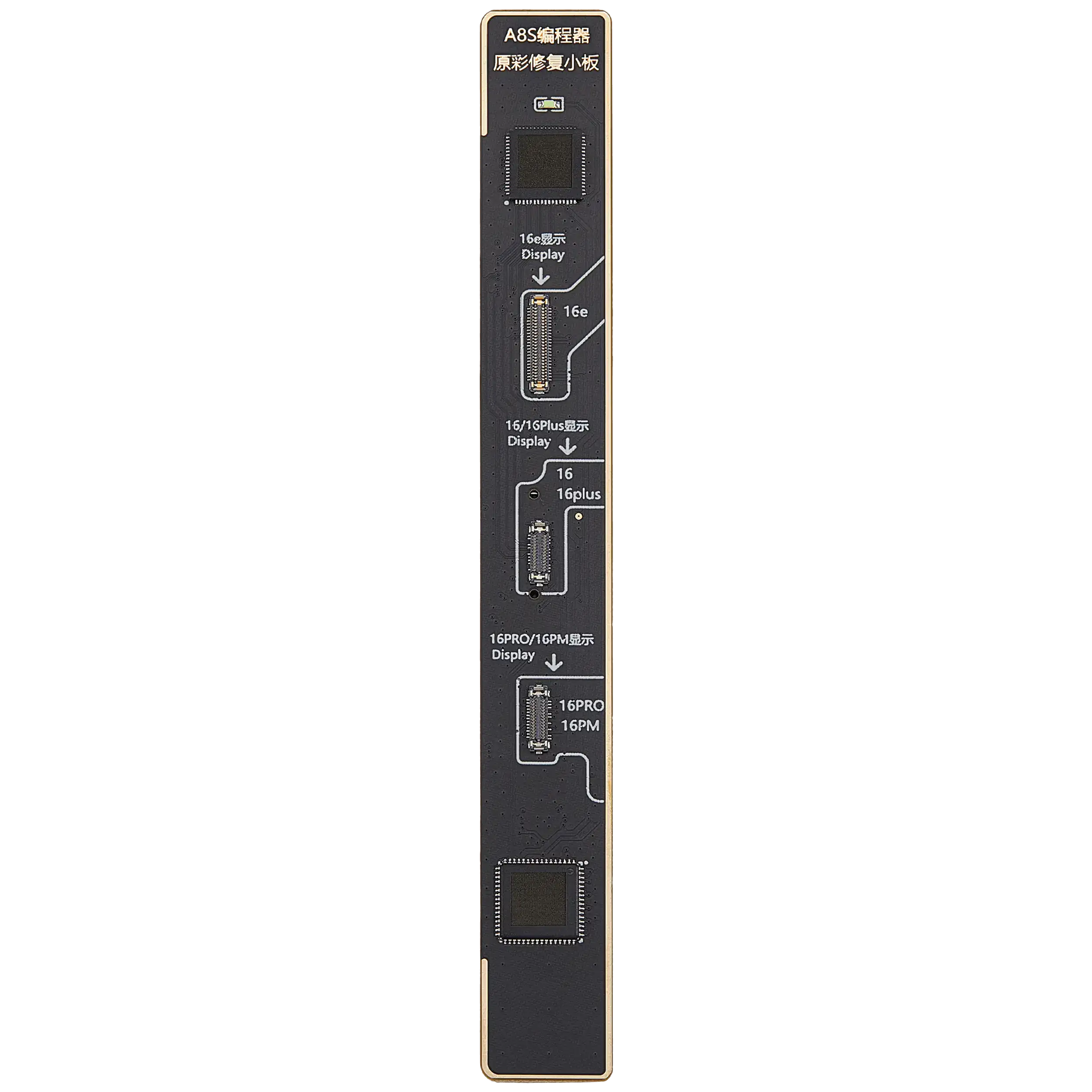 A8S/I6S True Tone Reparaturplatine iPhone 16 E/Plus/Pro/Pro Max (I2C)