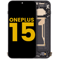 OLED Display with Frame for OnePlus 15 (Refurbished) (Infinite Black)