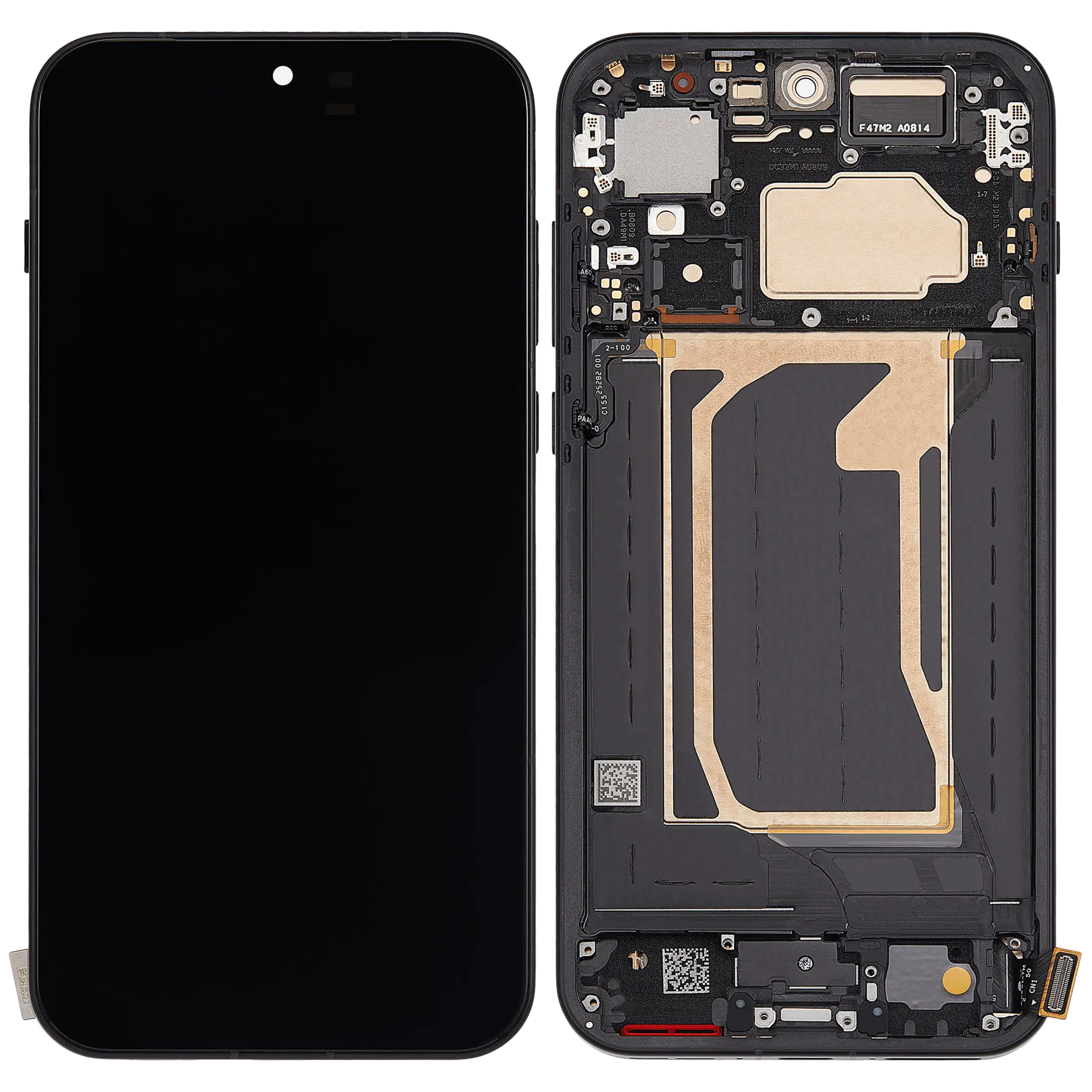 OLED-Display mit Rahmen für OnePlus 15 (Refurbished) (Infinite Black)