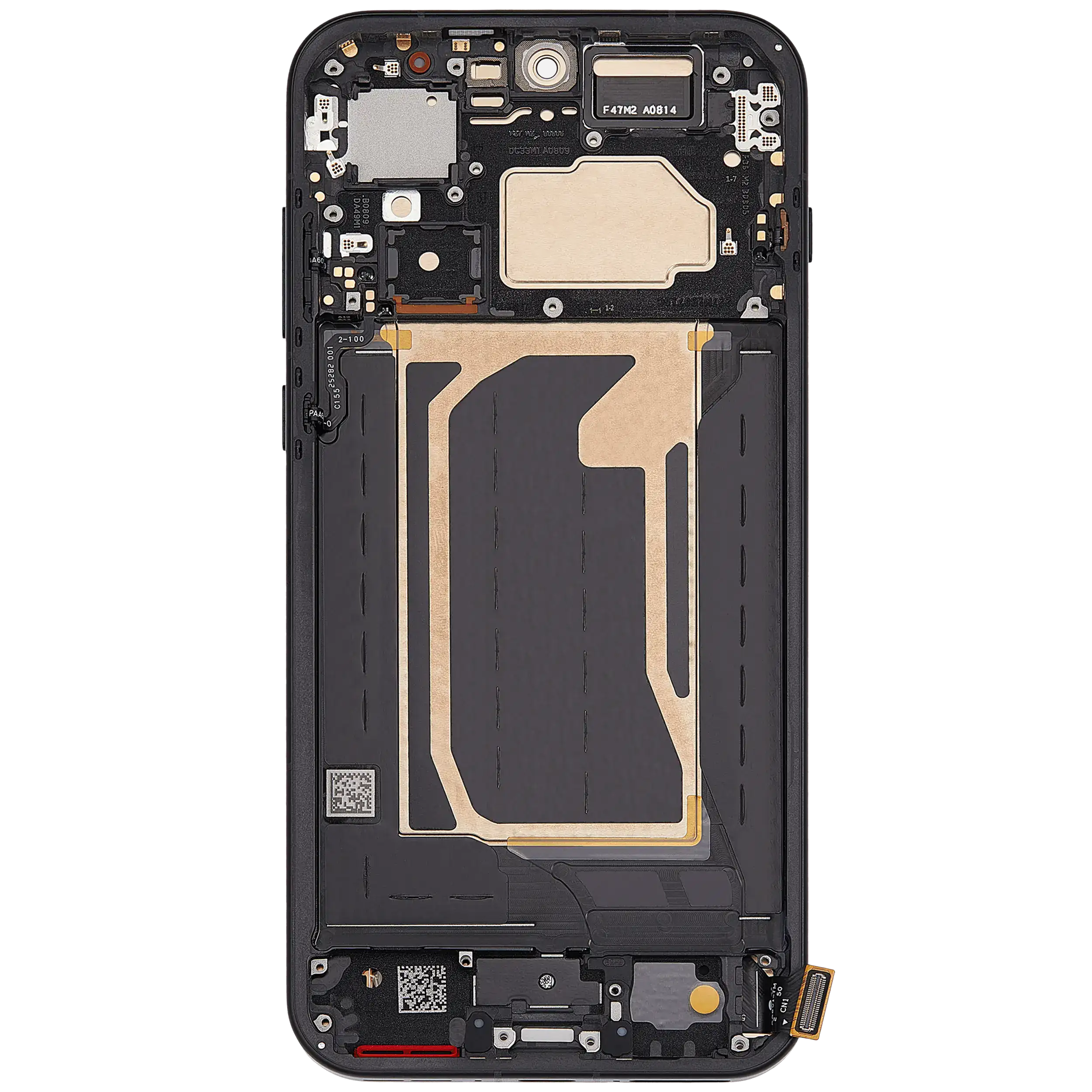 OLED-Display mit Rahmen für OnePlus 15 (Refurbished) (Infinite Black)