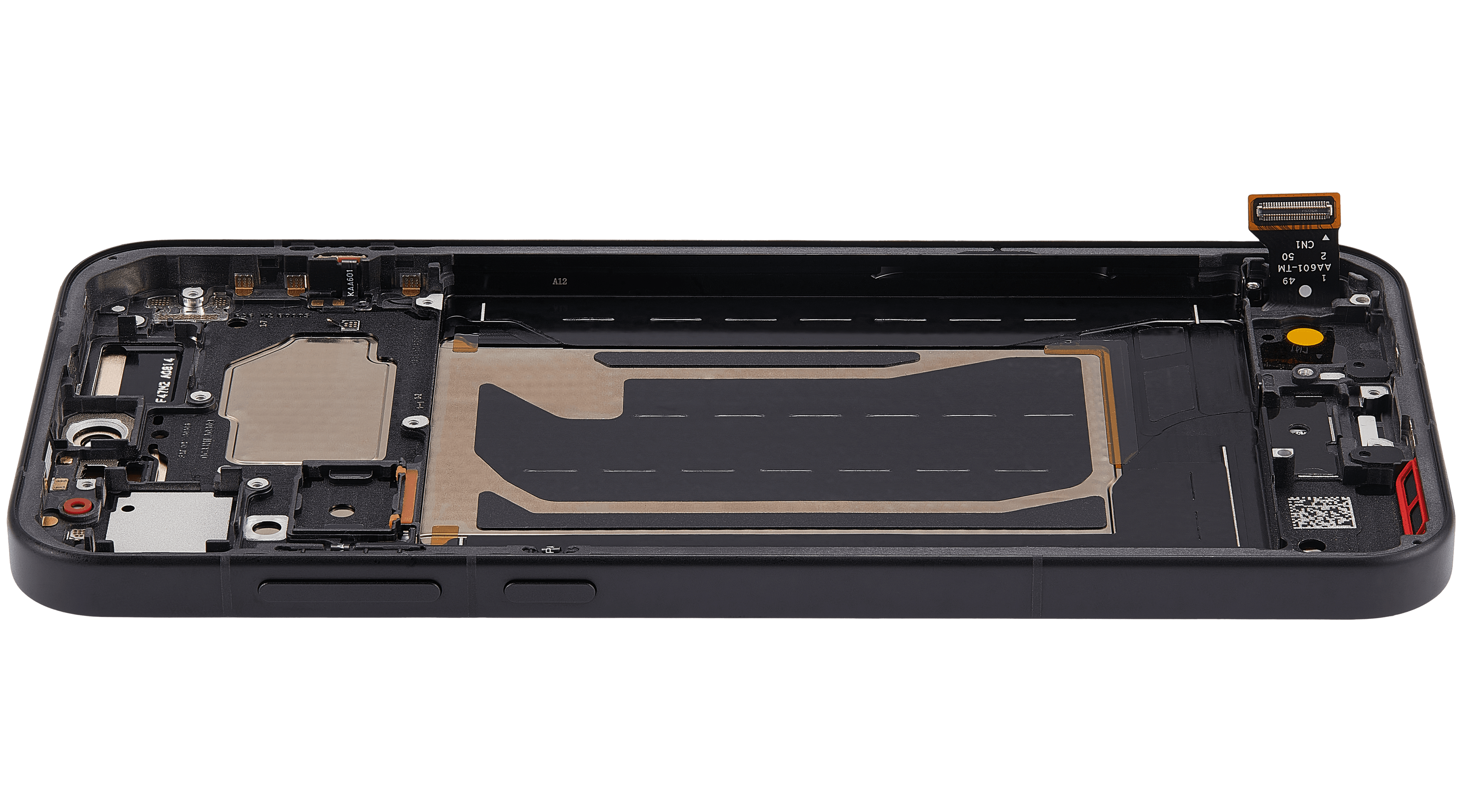 OLED-Display mit Rahmen für OnePlus 15 (Refurbished) (Infinite Black)