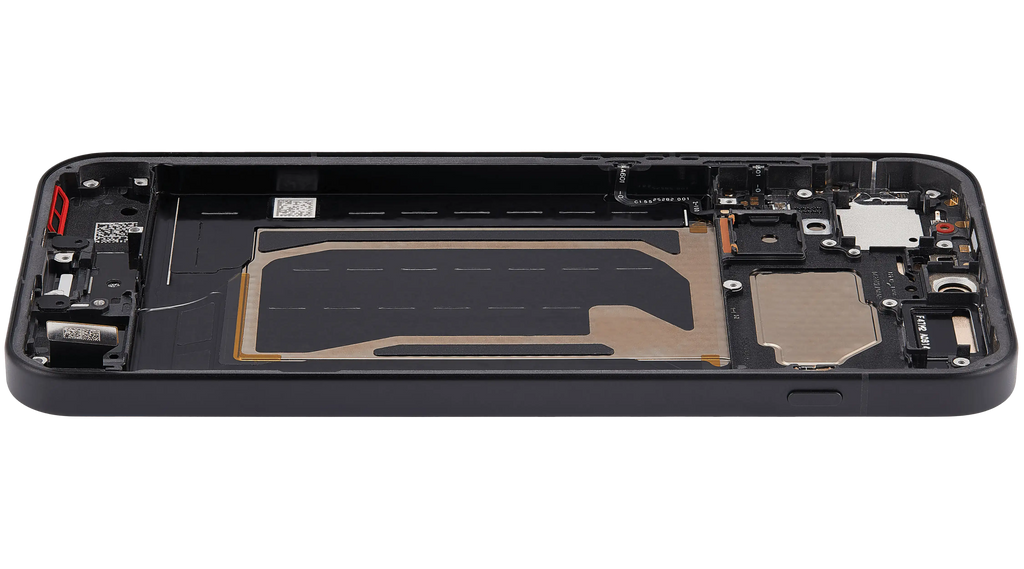 OLED-Display mit Rahmen für OnePlus 15 (Refurbished) (Infinite Black)