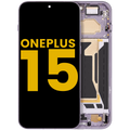OLED-Display mit Rahmen für OnePlus 15 (Refurbished) (Ultra Violet)
