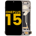 OLED Display with Frame for OnePlus 15 (Refurbished) (Sand Storm)