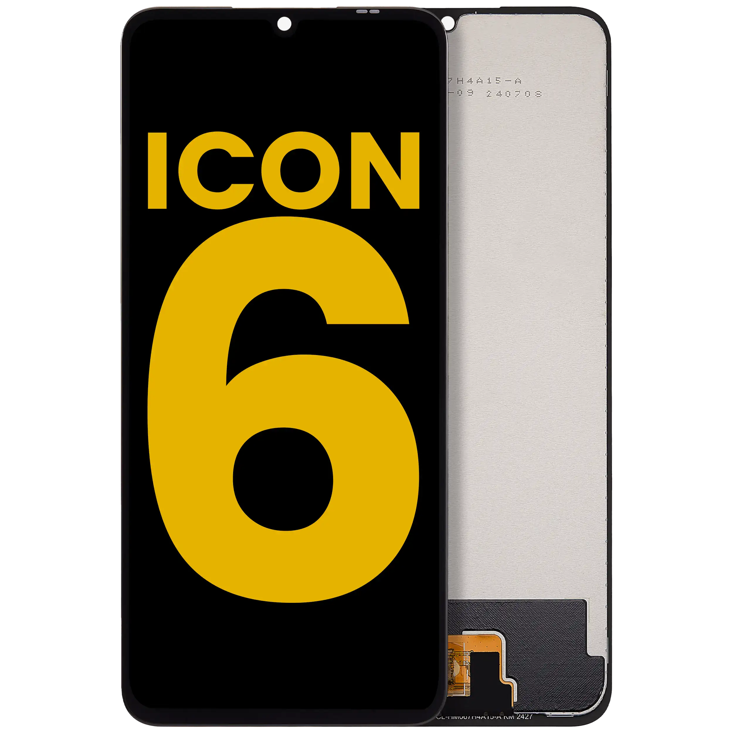 LCD-Display ohne Rahmen für Cricket Outlast 5G & AT&T Verge (Refurbished)