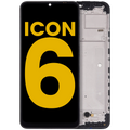 LCD mit Rahmen für Cricket Icon 6/AT&T Verge (Refurbished)