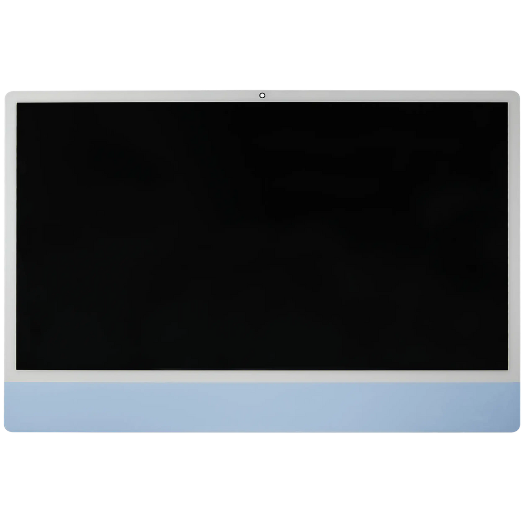 LCD Display for iMac 24" A2873 (2023) / A3137 / A3247 (2024) (LG204A-215 LM235UH1 SDD2) (used OEM part, Grade A) (Large Camera Opening) (Blue)