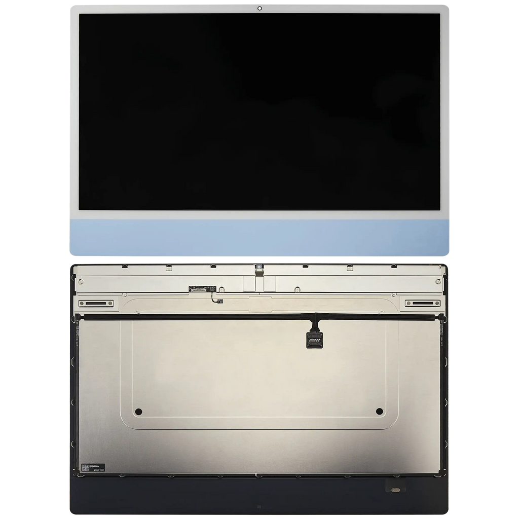 LCD Display for iMac 24" A2873 (2023) / A3137 / A3247 (2024) (LG204A-215 LM235UH1 SDD2) (used OEM part, Grade A) (Large Camera Opening) (Blue)