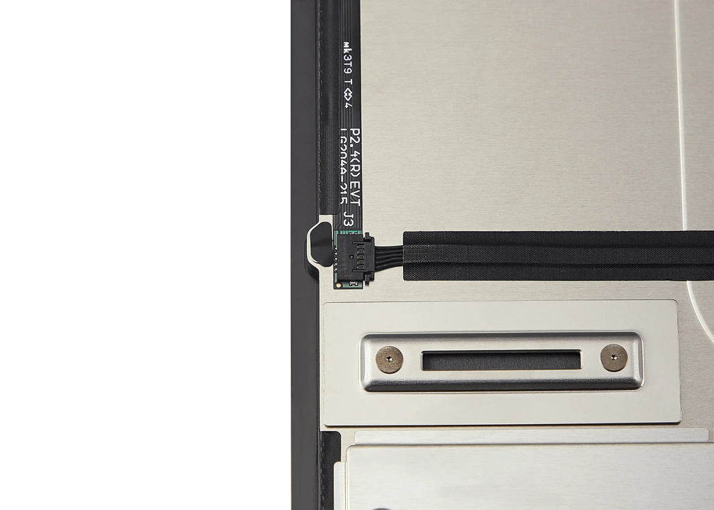 LCD Display for iMac 24" A2873 (2023) A3137 / A3247 (2024) (LG204A-215 LM235UH1 SDD3) (Used OEM Pull, Grade A) (Large Camera Opening) (Silver)