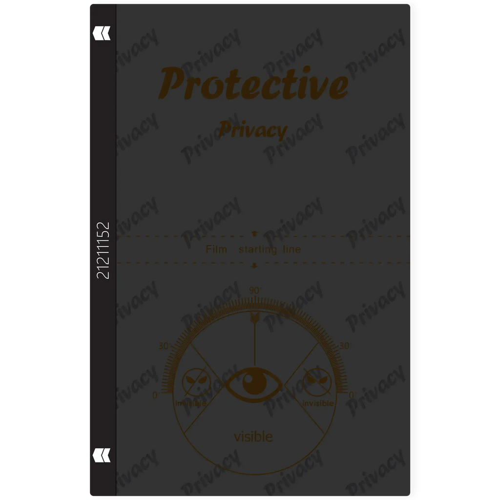 EPU Schutzfolie 120x180 mm (Privacy Matte Pro) (10er-Pack)