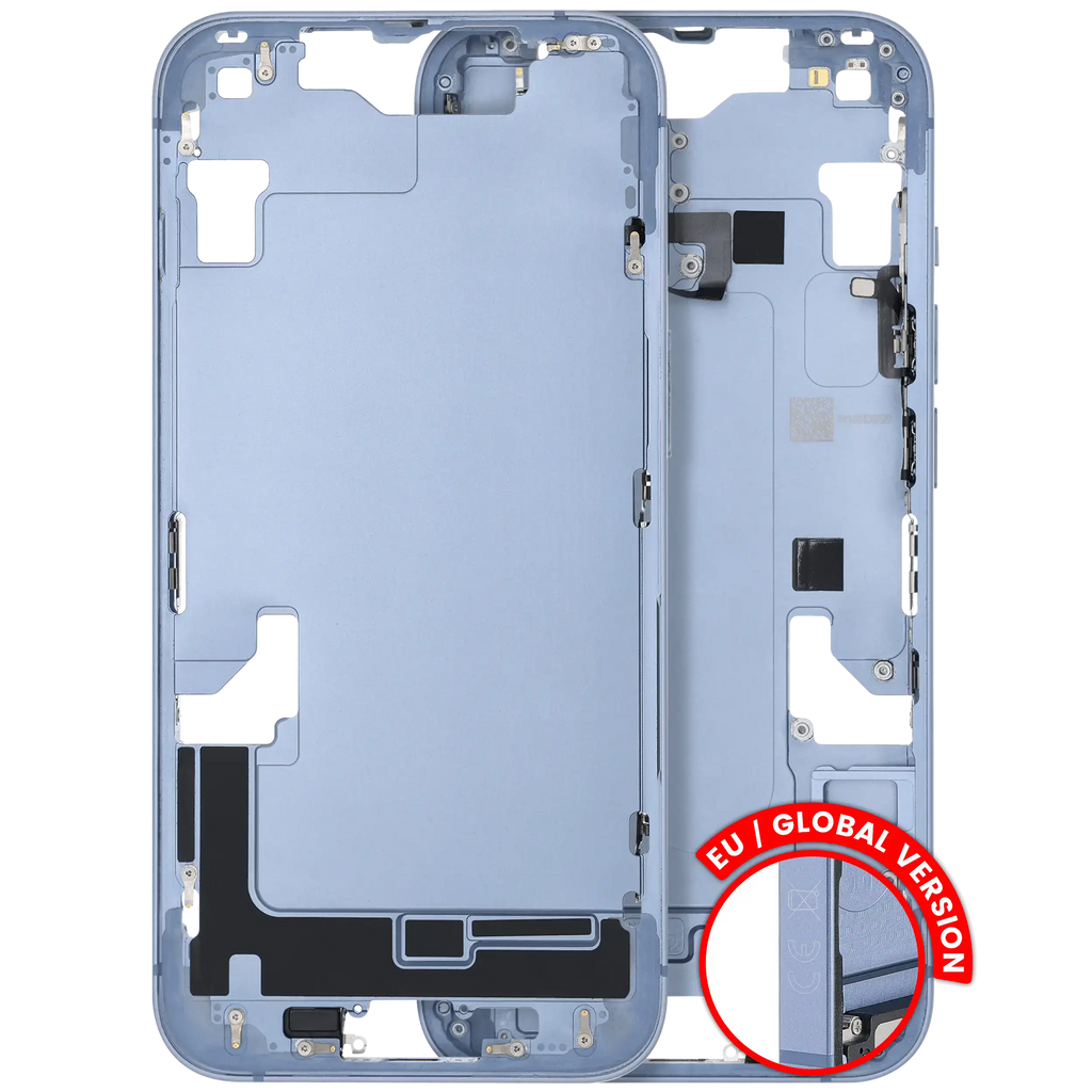Original Apple-Ausbau C gebraucht – iPhone 14 EU / Global Version Rahmen Blau