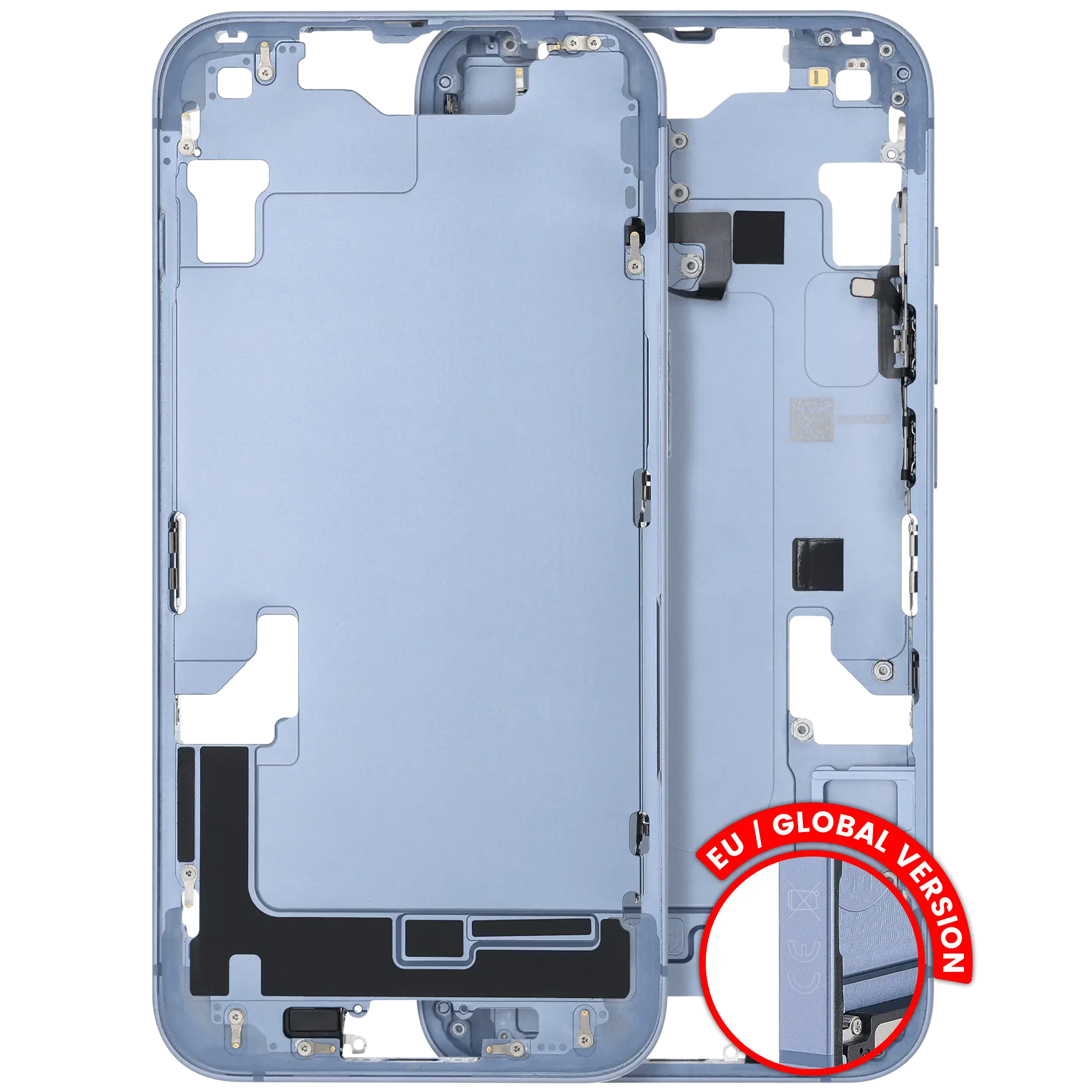 Original Apple-Ausbau C gebraucht – iPhone 14 EU / Global Version Rahmen Blau