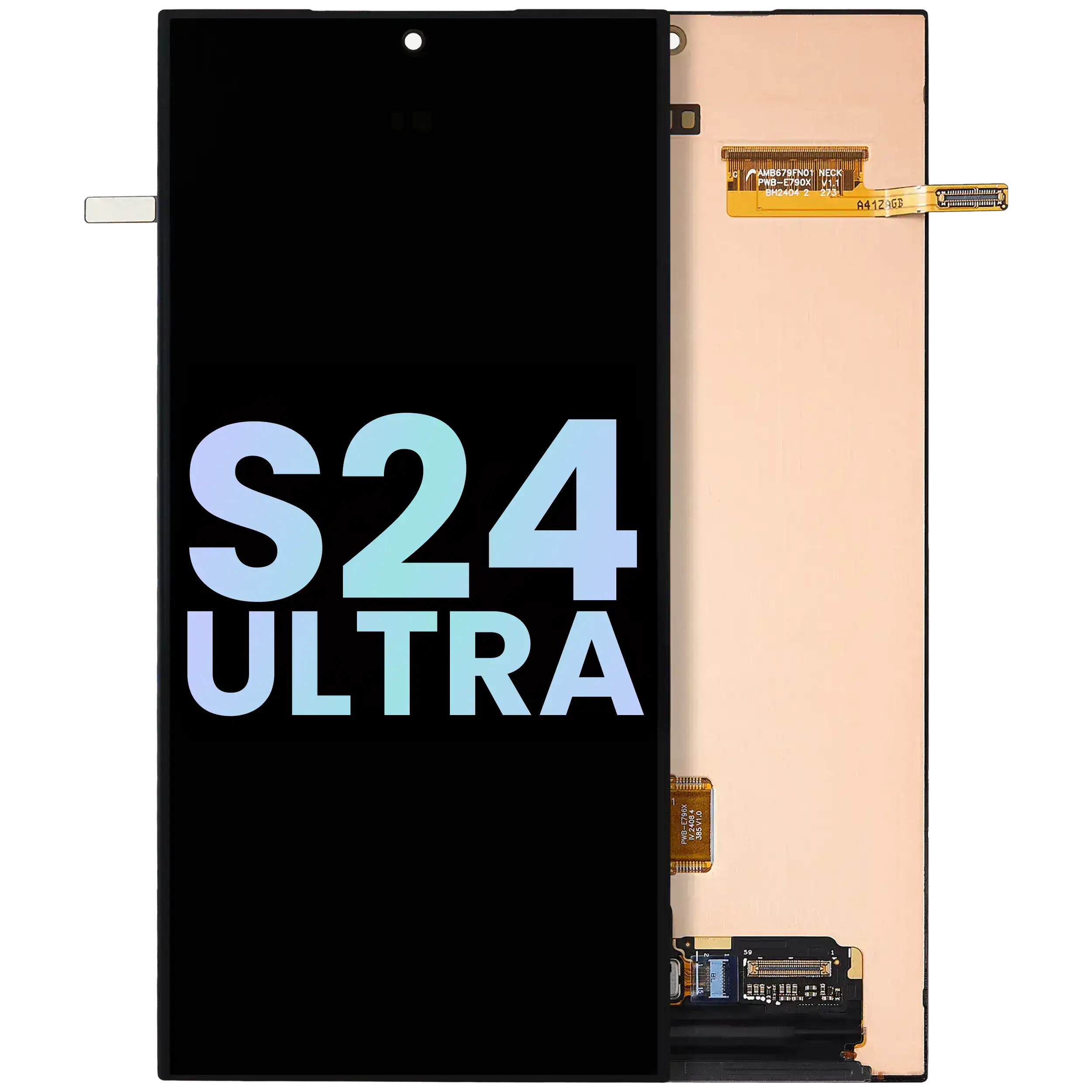 OLED-Display ohne Rahmen Samsung Galaxy S24 Ultra Service Pack alle Farben